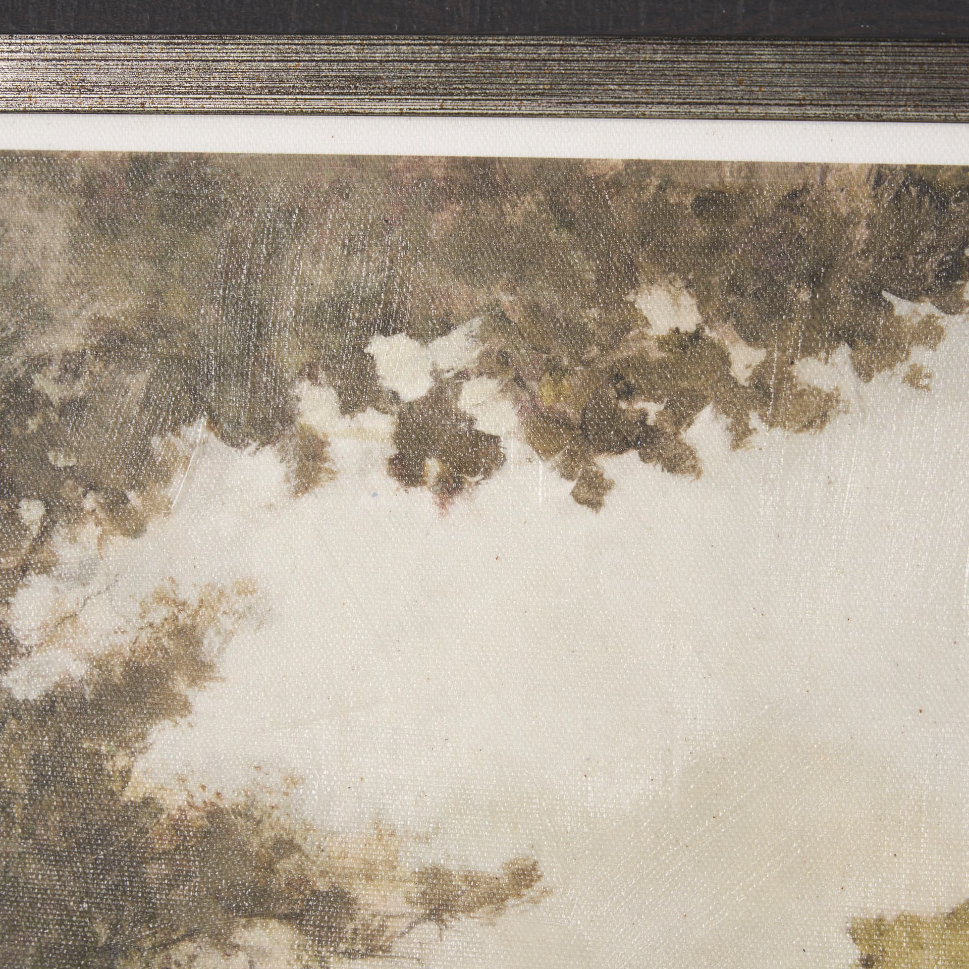 Old Style Landscape II by Mercana Studio a Hand Embellished Framed Art Print — product photograph