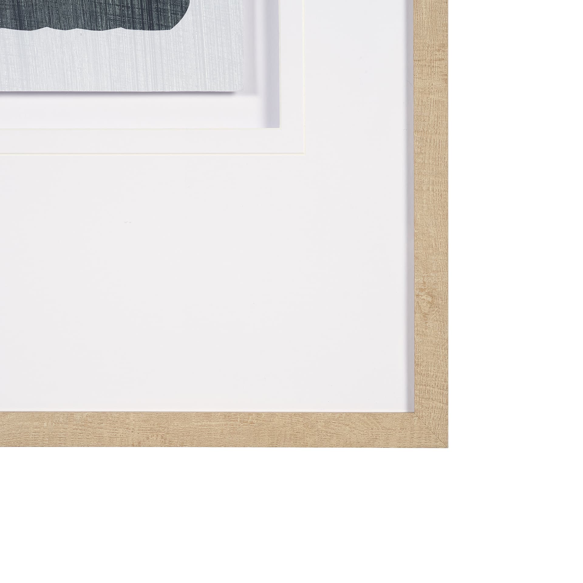Deep Golden Brown II by Cartissi Textured Framed Artwork Matted under Glass — product photograph