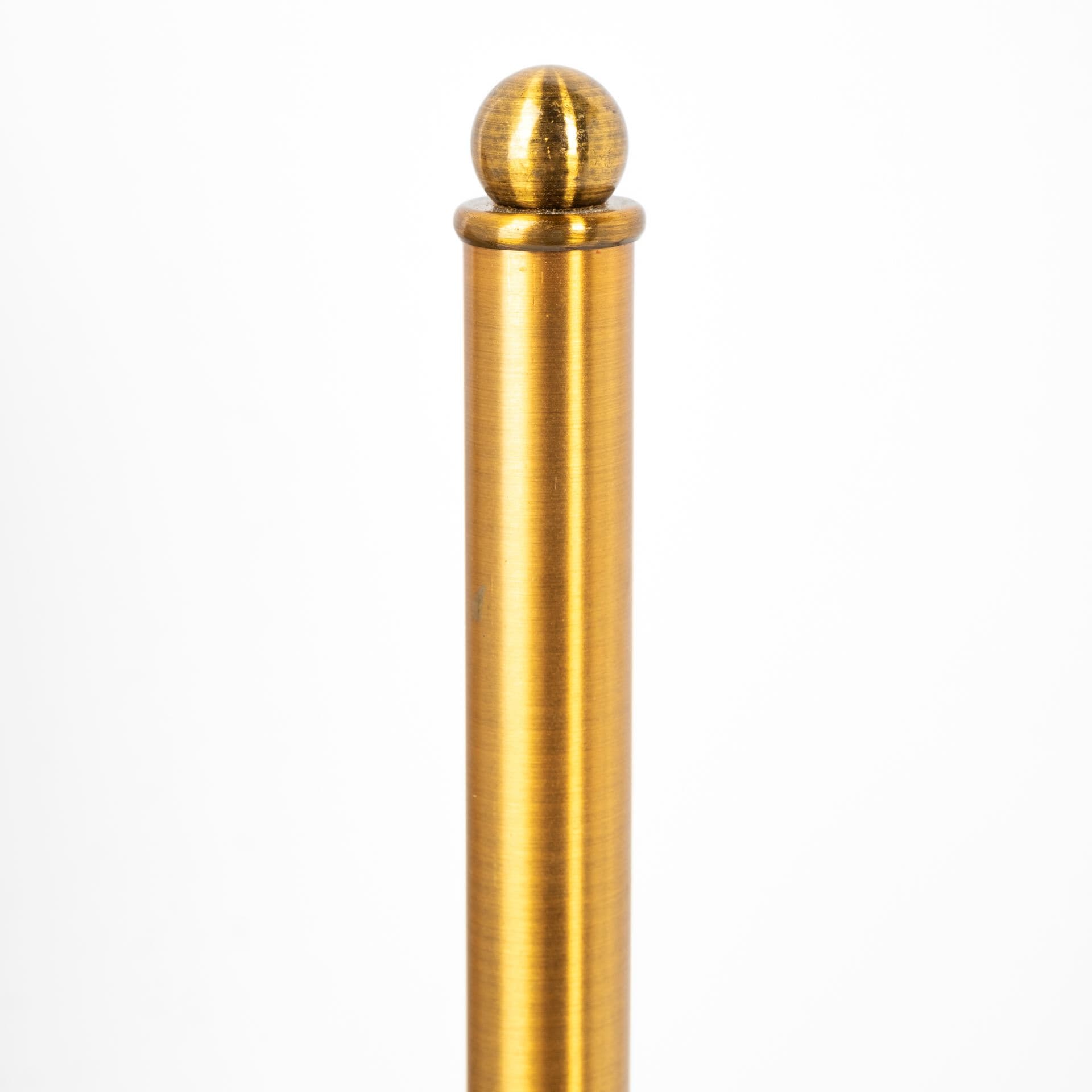 Fragon I (26"H) Gold-Tone Metal Adjustable Cone Shade Table Lamp — product photograph