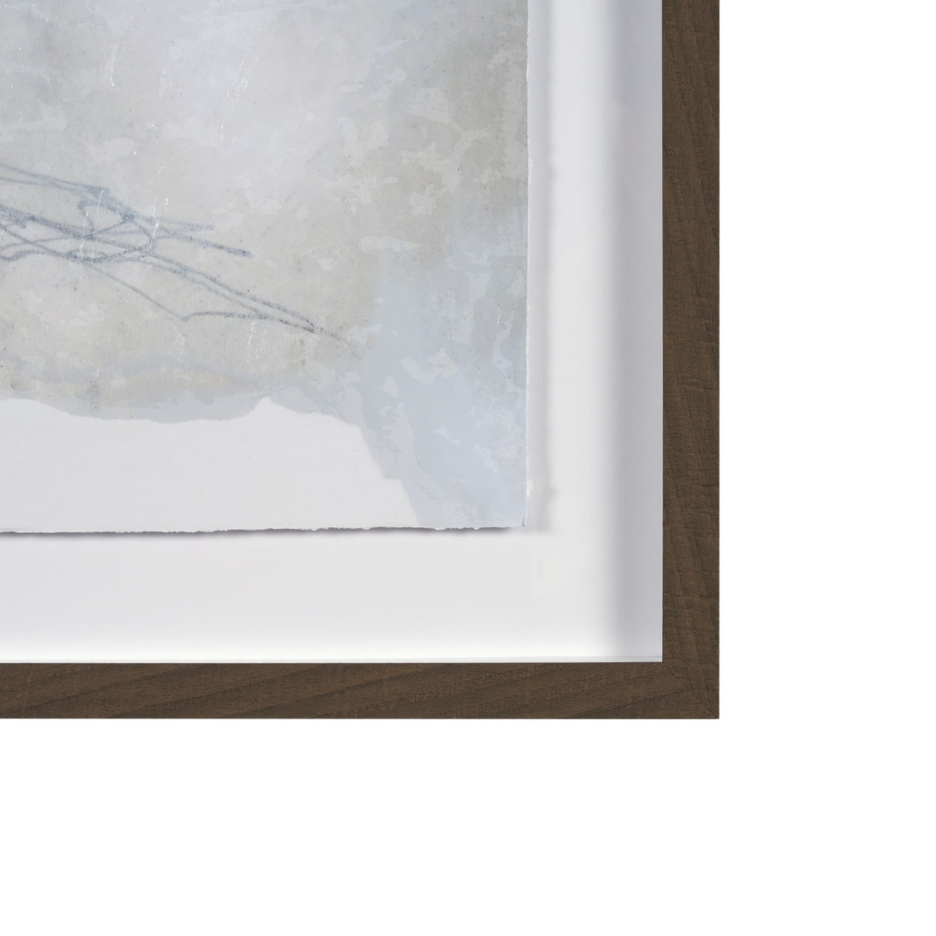 Continuous Journey I by Ira Havuka a Hand Embellished Framed Art Print Matted under Glass — product photograph