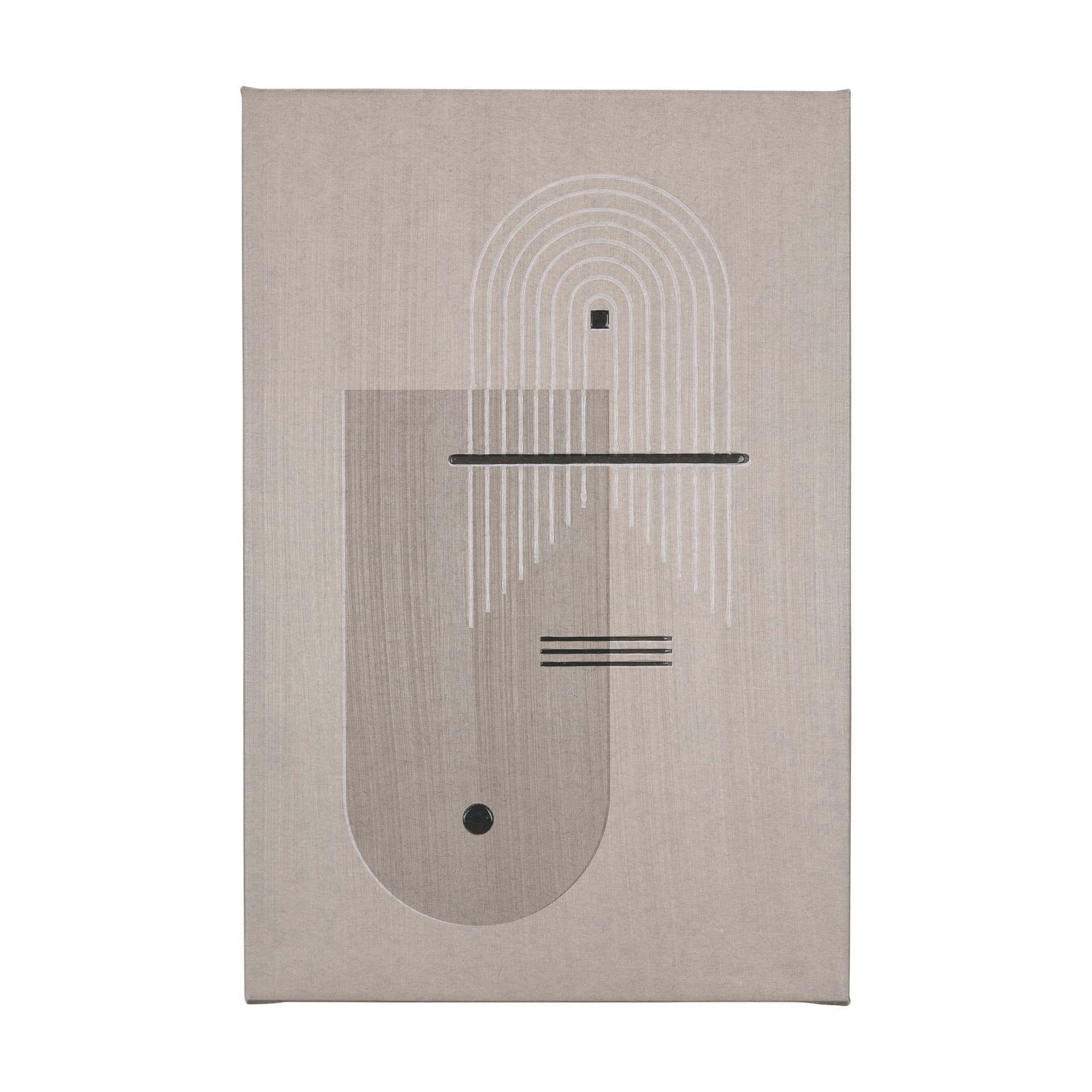 Balance I by Mercana Studio a Hand Embellished Textured Canvas — product photograph