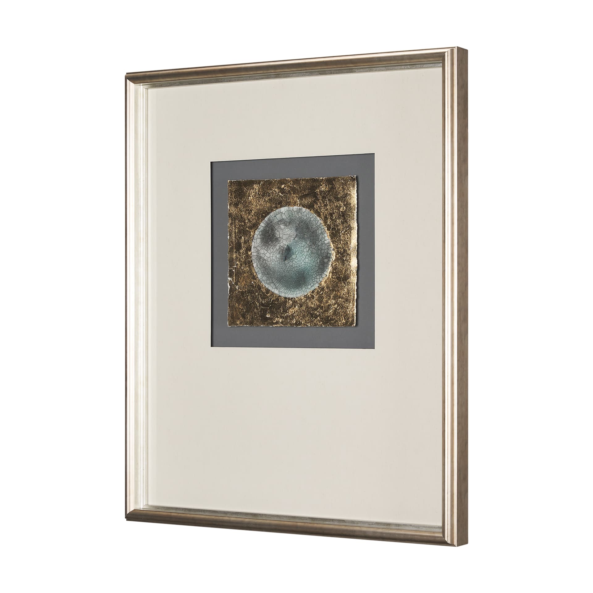 Night Moon by Studio M a handmade Original Framed Artwork under Glass — product photograph
