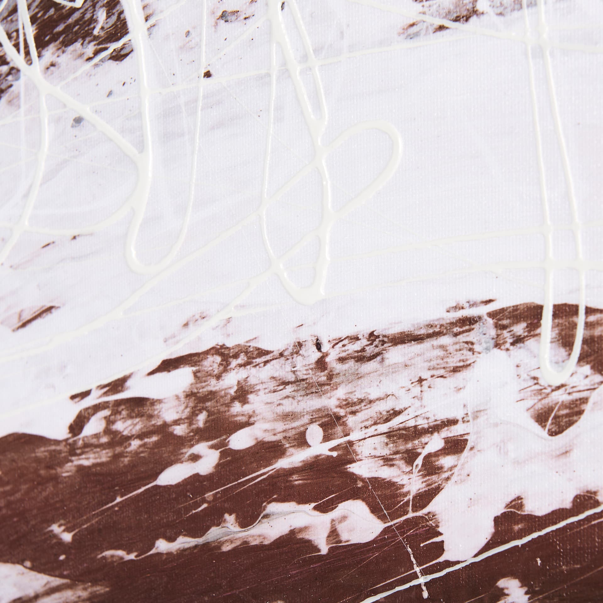 Sakura Rain I by Mercana Studio a Hand Embellished Textured Canvas — product photograph