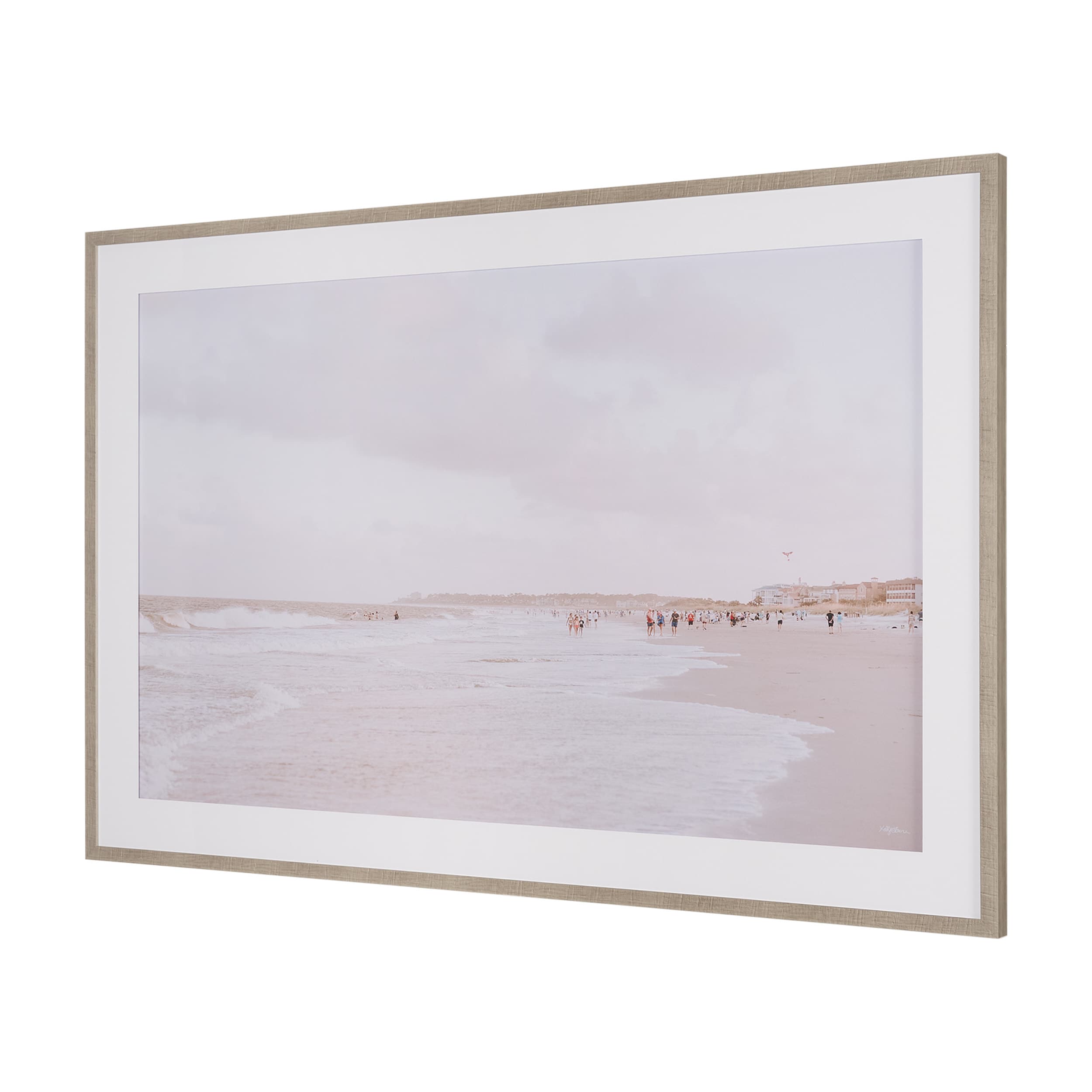 Low Country Coastline by Kelly Frere Framed Art Print Matted under Glass — product photograph