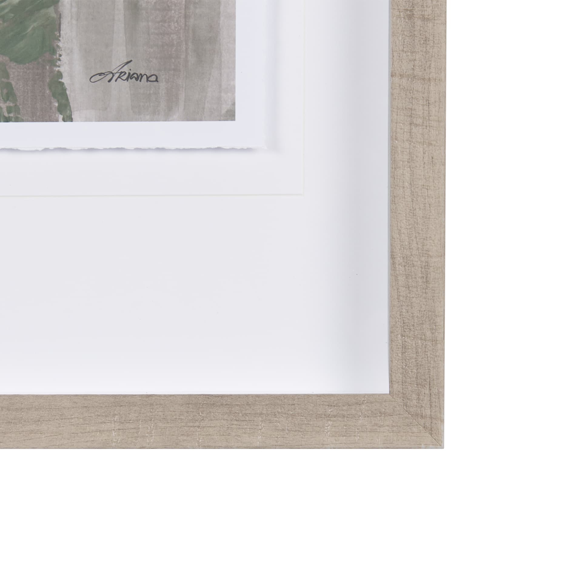 The Old Lodge Lane I by Natalia a Framed Art Print Matted under Glass — product photograph