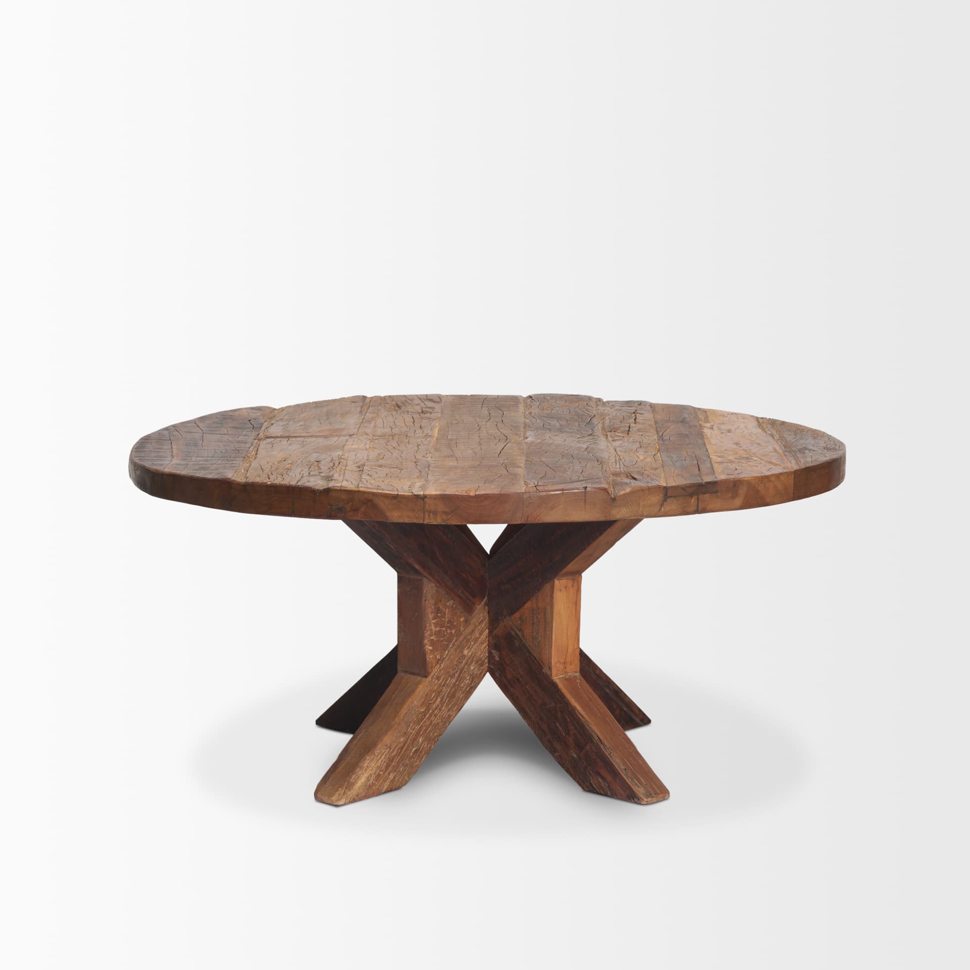Heidi Reclaimed Brown Wooden Coffee Table — product photograph