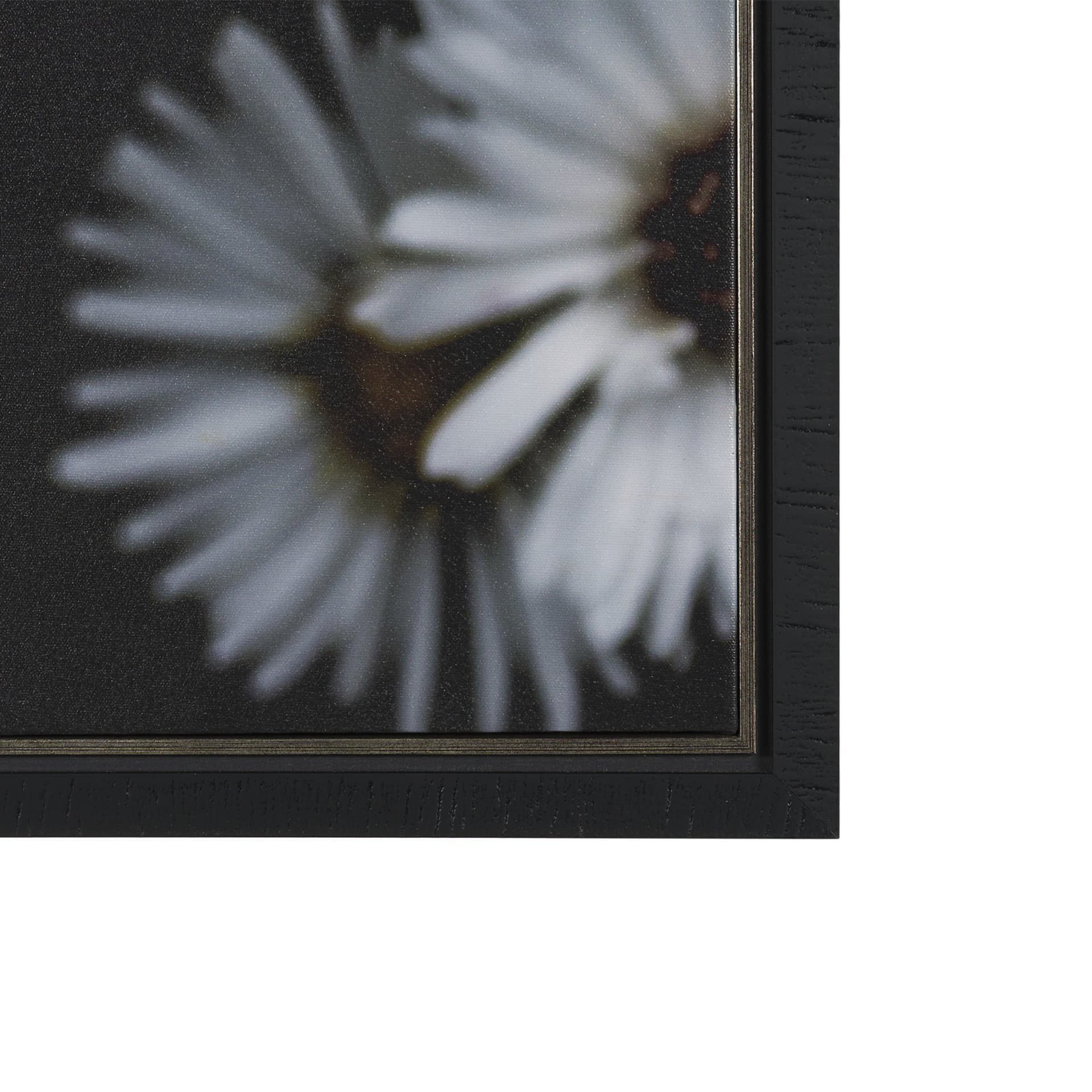 Tiny Flowers 3 by Mareike Bohmer Hand-Embellished Textured Framed Canvas Art Print — product photograph