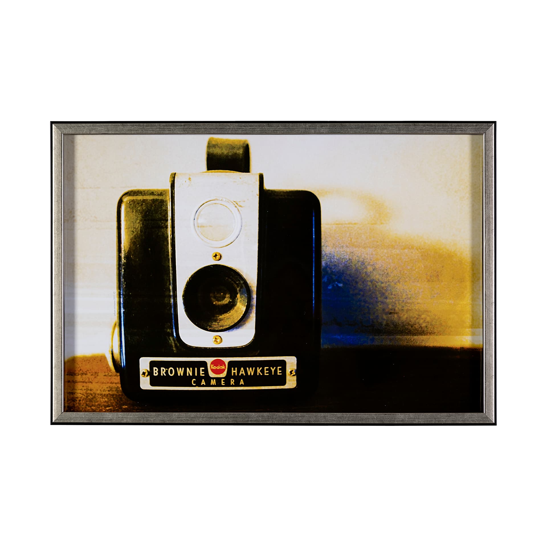 Hawkeye Vintage by Urban Octopus a Framed Photo Art Print Matted under Glass — product photograph