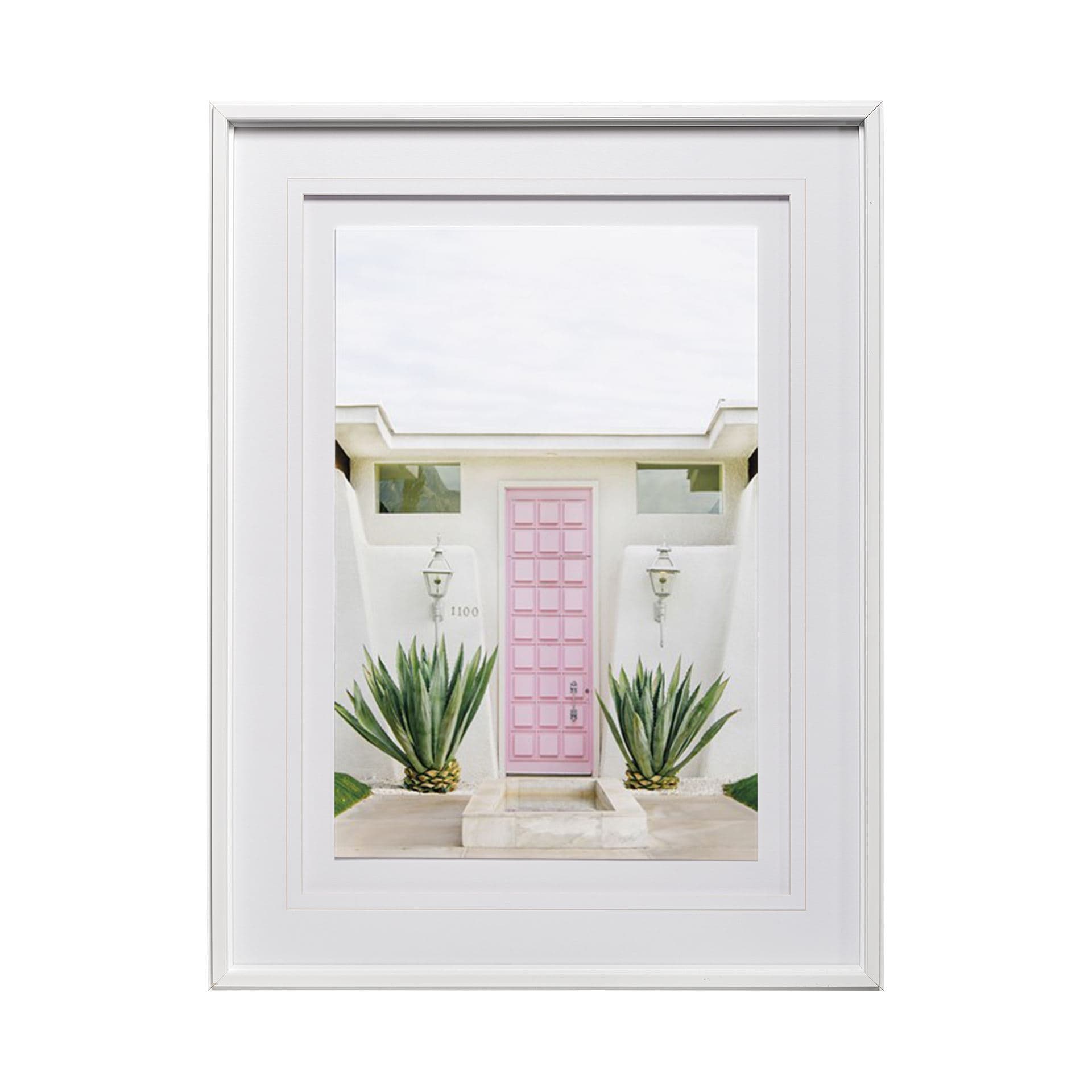 Tropical Pop by Irene Suchoki a Framed Photo Art Print Matted under Glass — product photograph