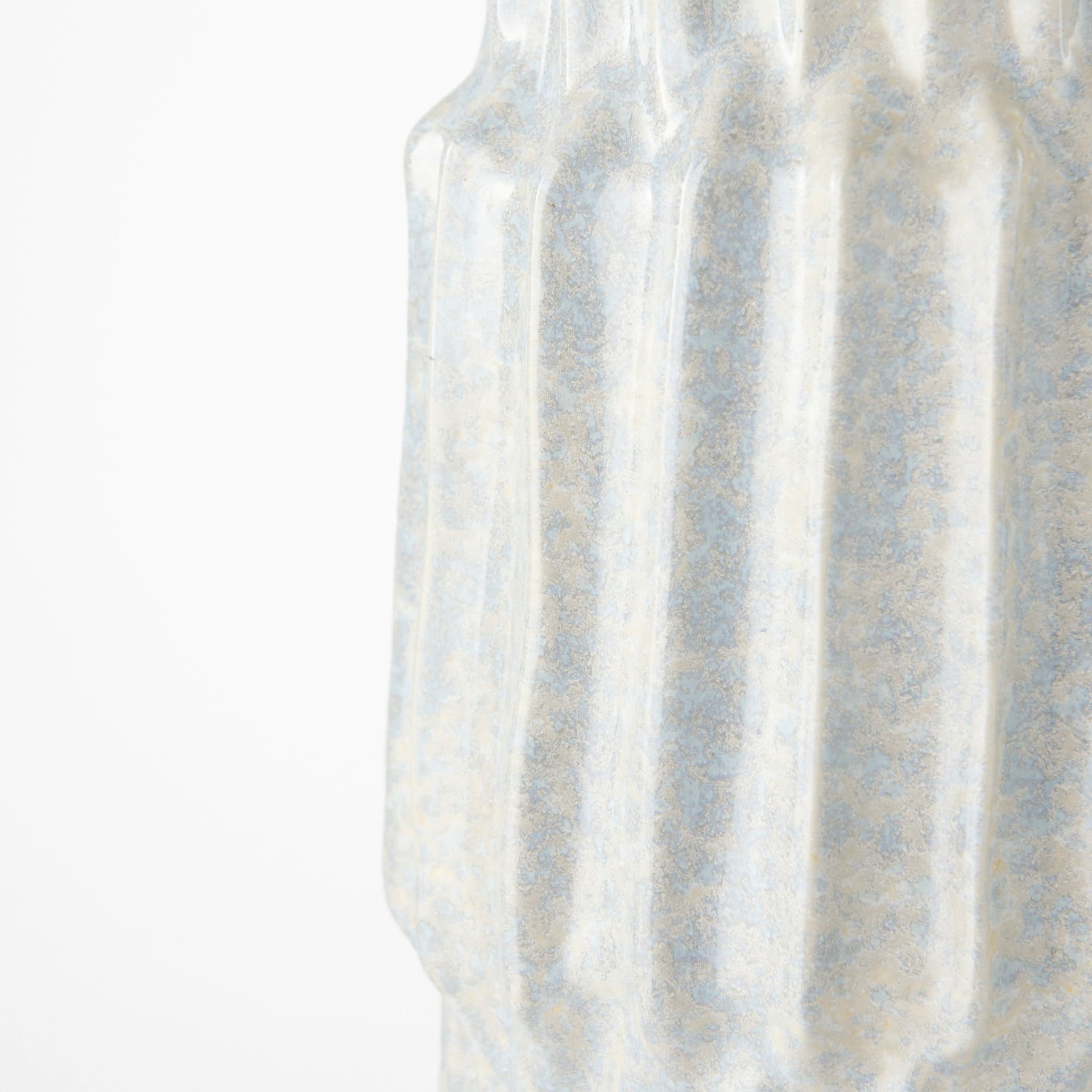 Cardon 23.0H Gray Ceramic Vase — product photograph