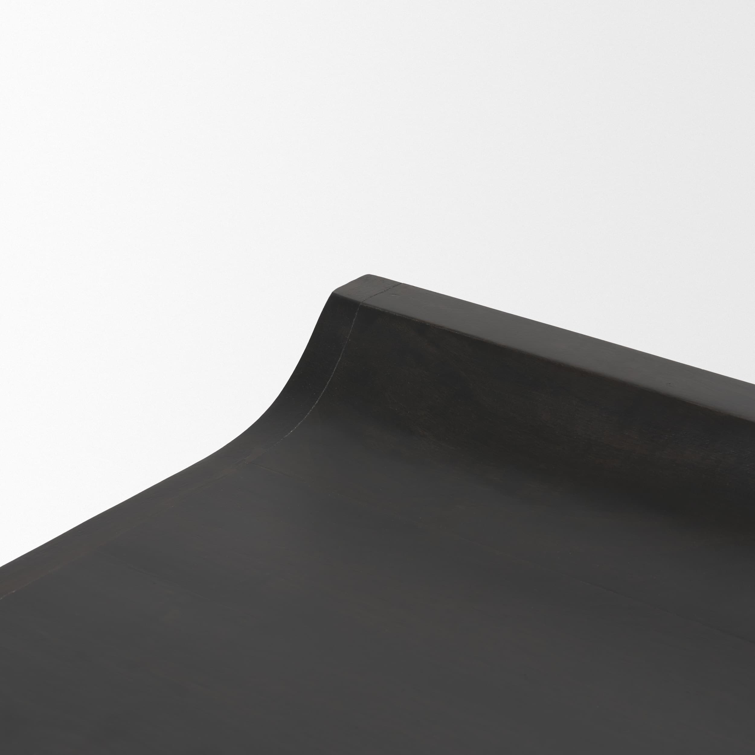 Givens Backless 26in Seat Counter Stool | Brown Wood w/ Gold Metal — product photograph