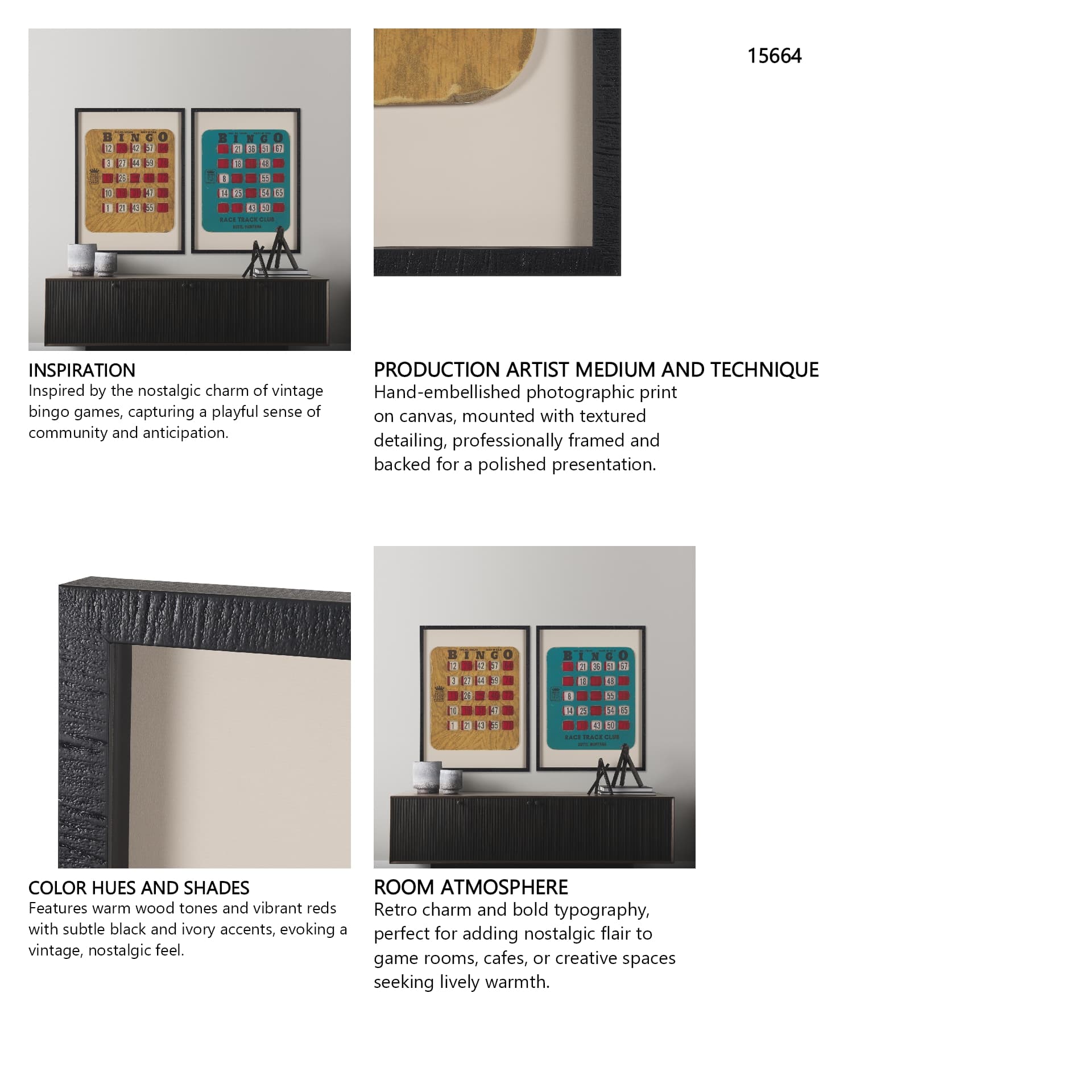 Chasing Numbers I by Zap Studio a Framed Art Print Matted under Glass — in a styled room