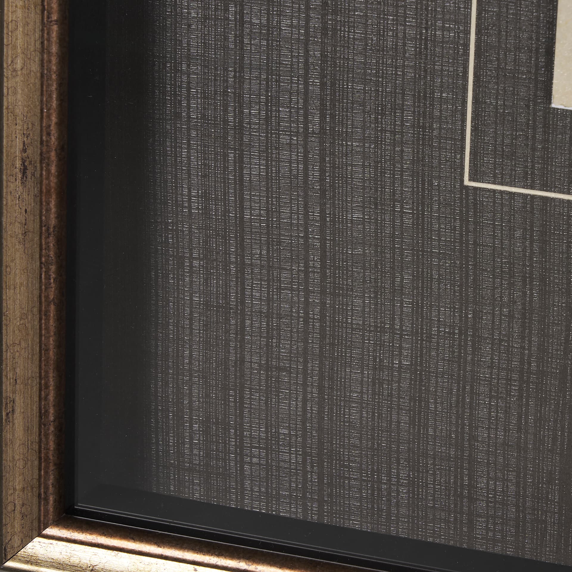 Antique Cow Chart by Mercana Studio a Framed Art Print Matted under Glass — product photograph