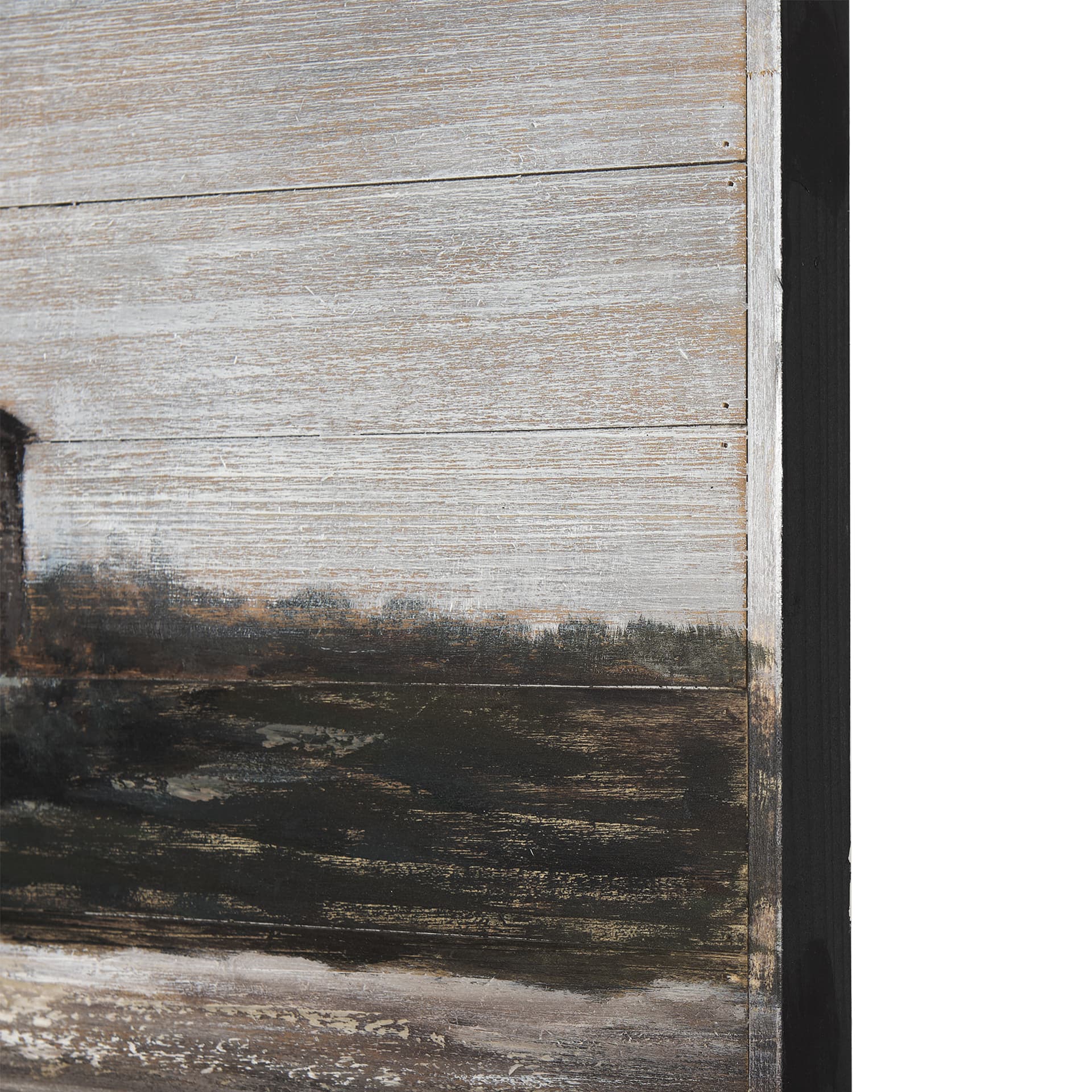 Tuscan Cypress 60x36 Hand Painted on Wood Oil Painting — product photograph