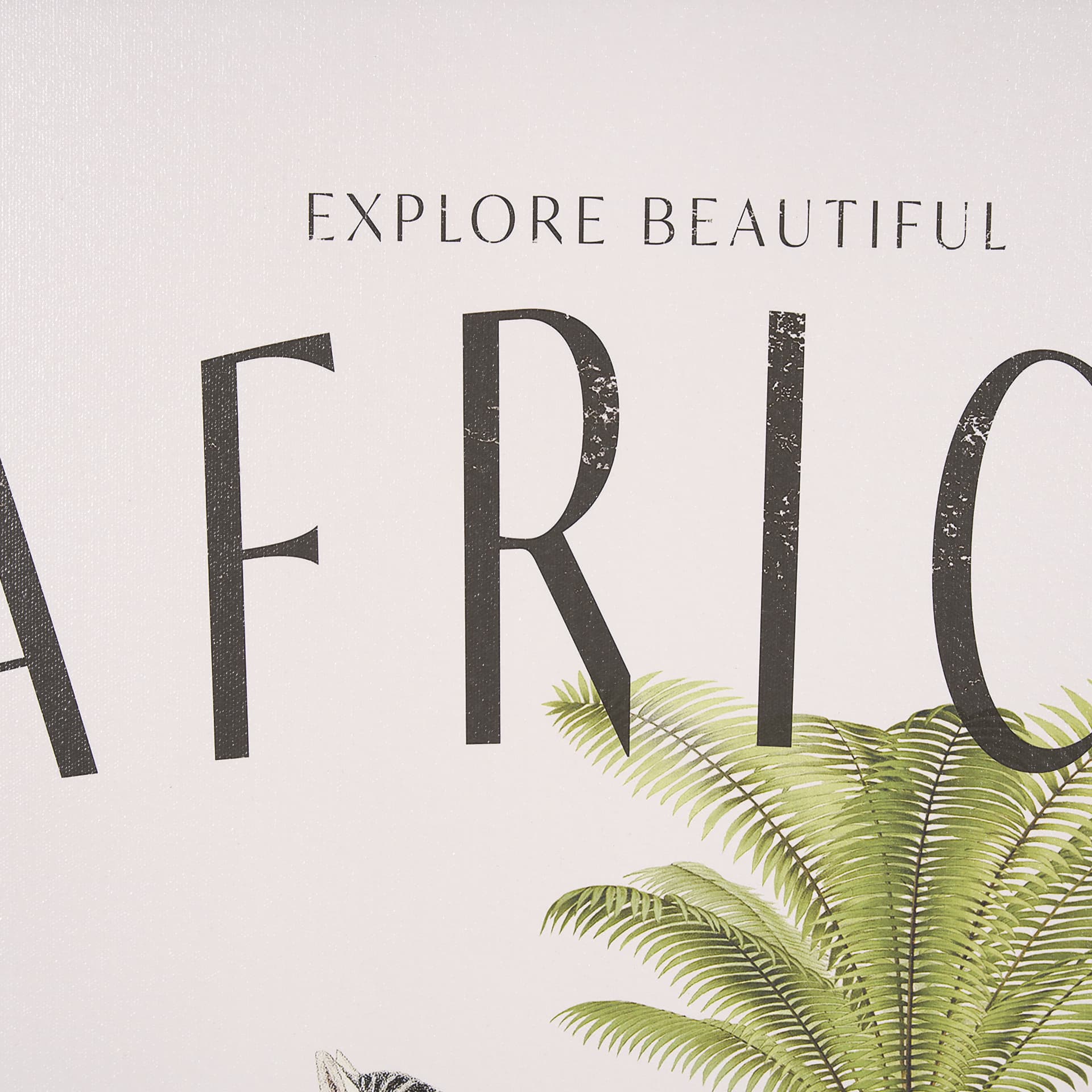 Travel Guide - Africa by Vintage Collection a Hand Embellished Textured Framed Art Print — product photograph
