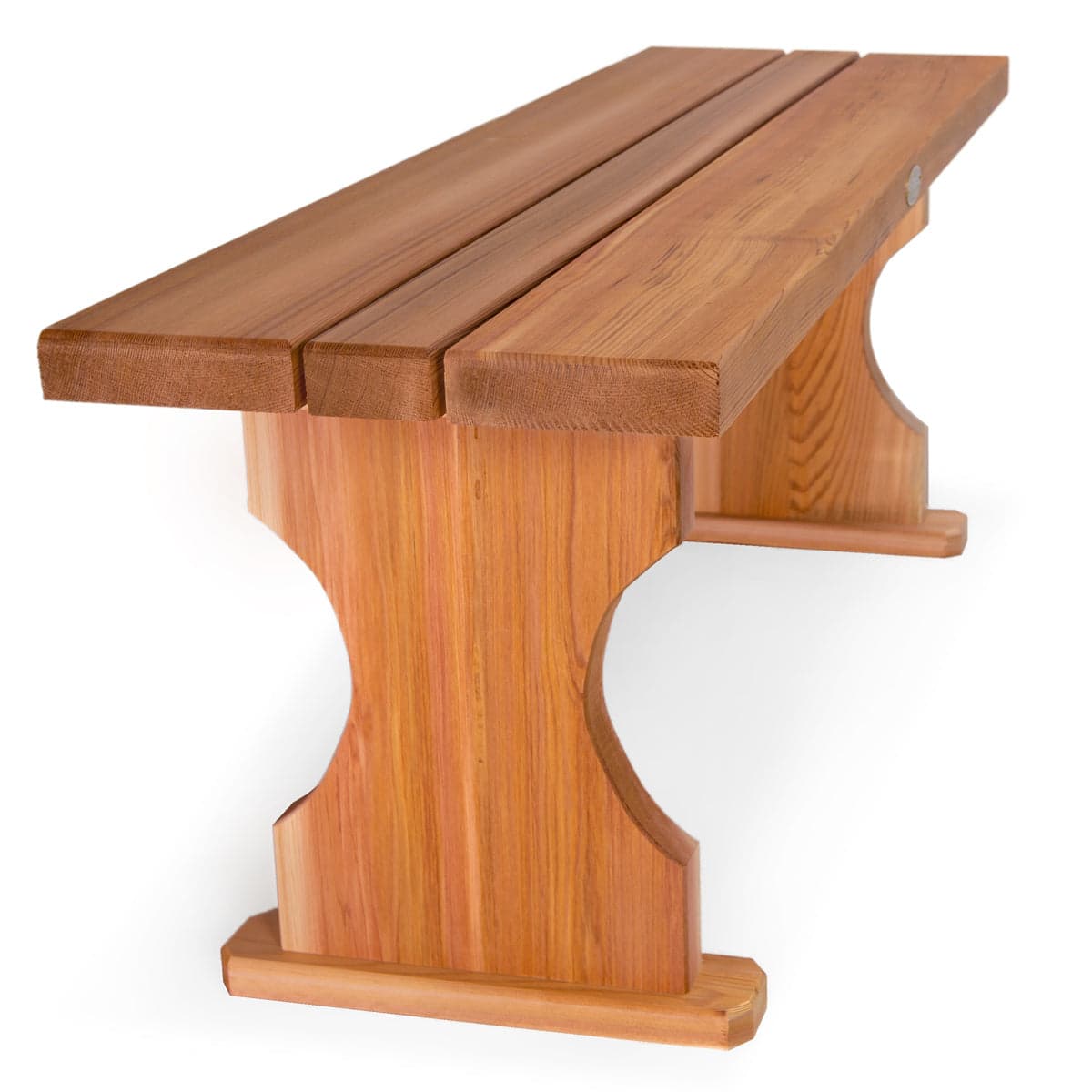 4-ft Cedar Backless Bench BB45 — product photograph