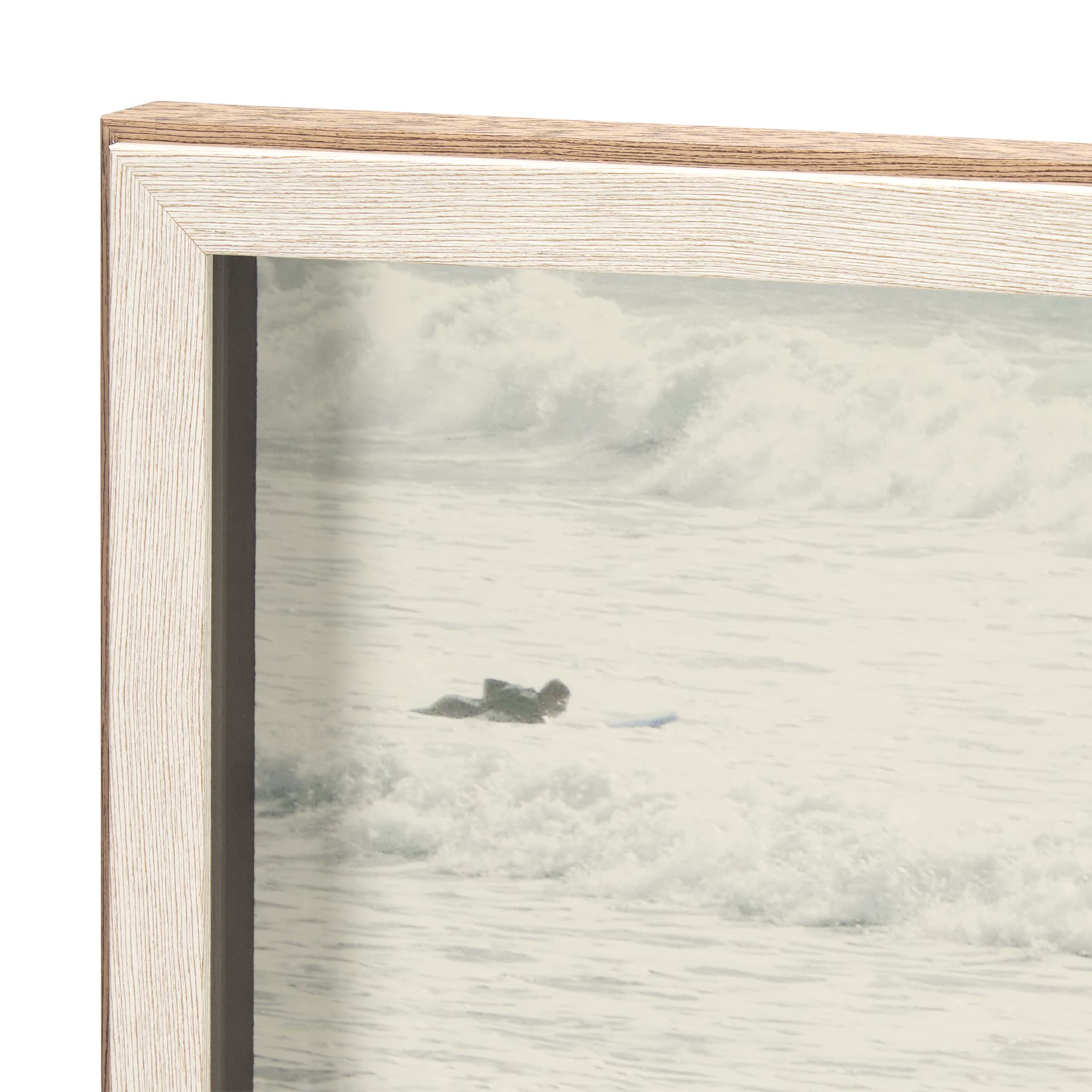 Serene Surf by Urban Octopus a Framed Photo Art Print Matted under Glass — product photograph