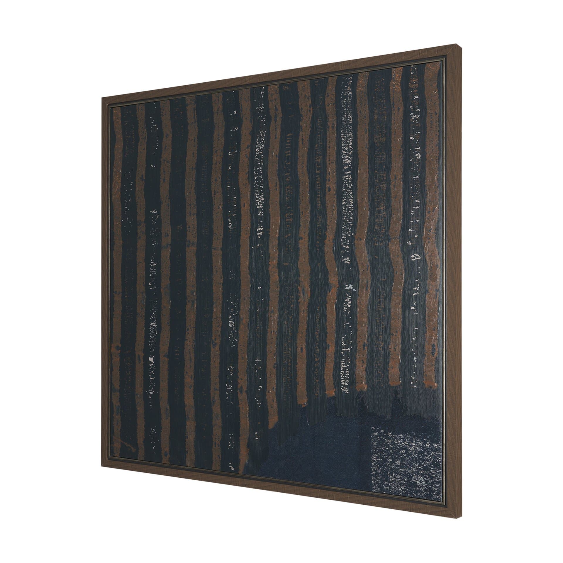 Frequency by Mercana Studio a Hand Embellished Textured Framed Canvas — product photograph