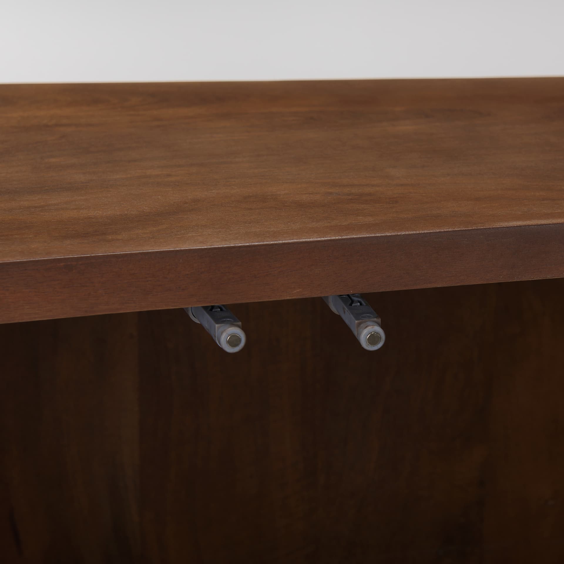 Lance 70.0L x 15.0W x 32.0H Medium Brown Solid Wood Sideboard — product photograph