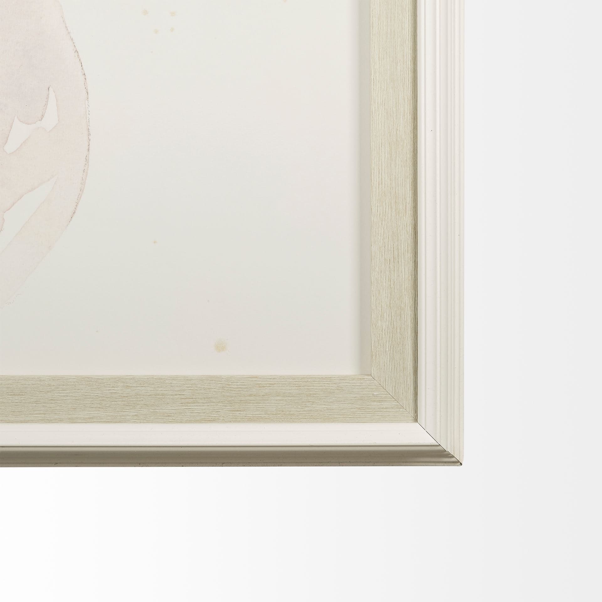 Watercolor Blossoms III by PI Studio a Hand Embellished Textured Framed Art Print Matted under Glass — product photograph