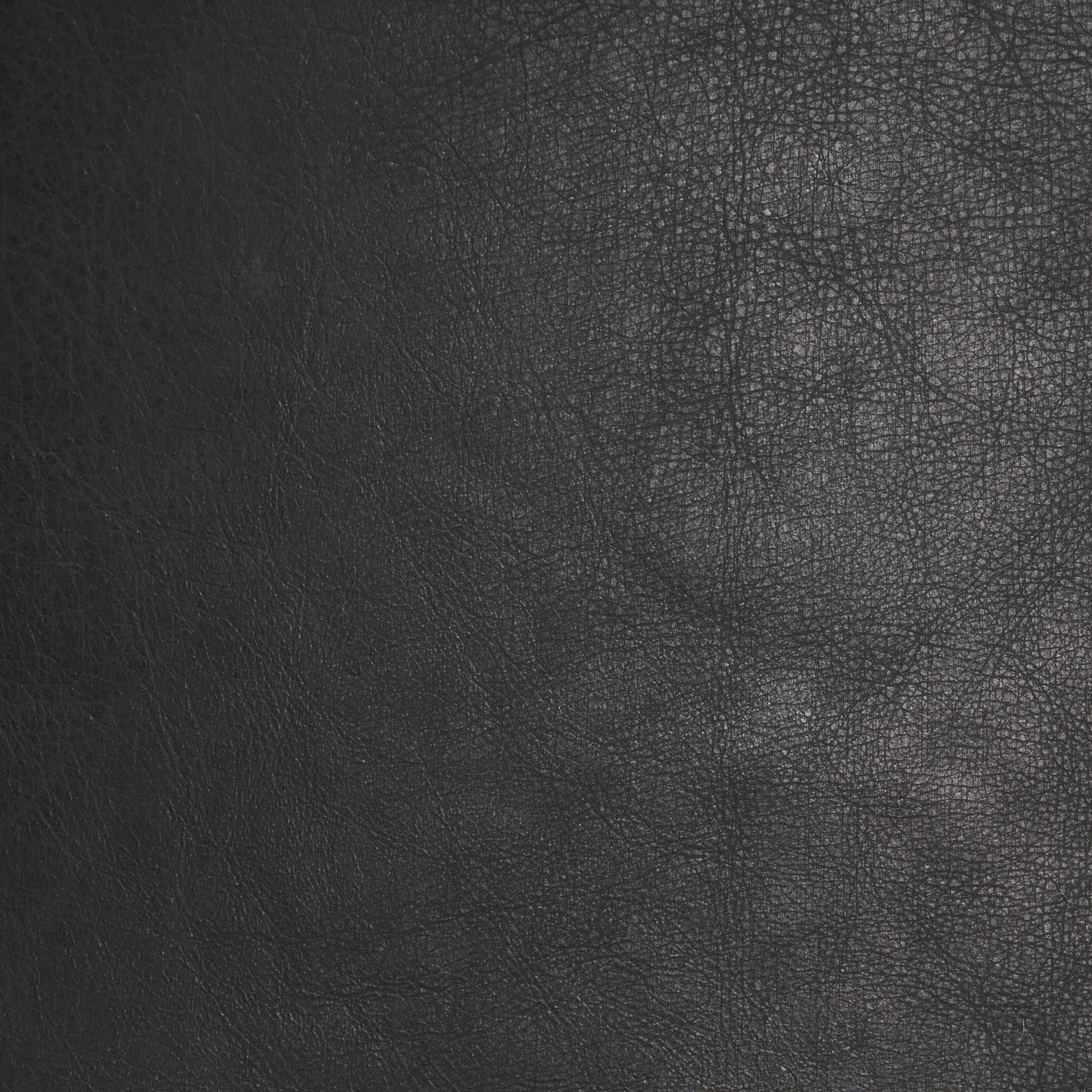Taniel Backless 27.25in Seat Counter Stool | Black Leather w/ Metal — product photograph