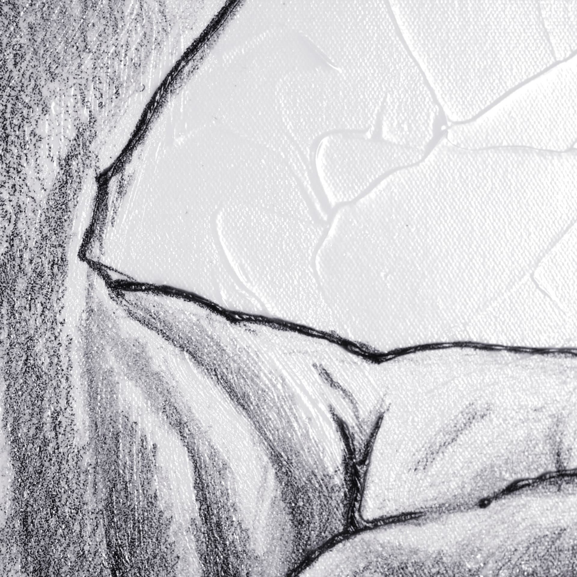 Hand Signs I by Jennifer Paxton Parker a Hand Embellished Textured Canvas — product photograph