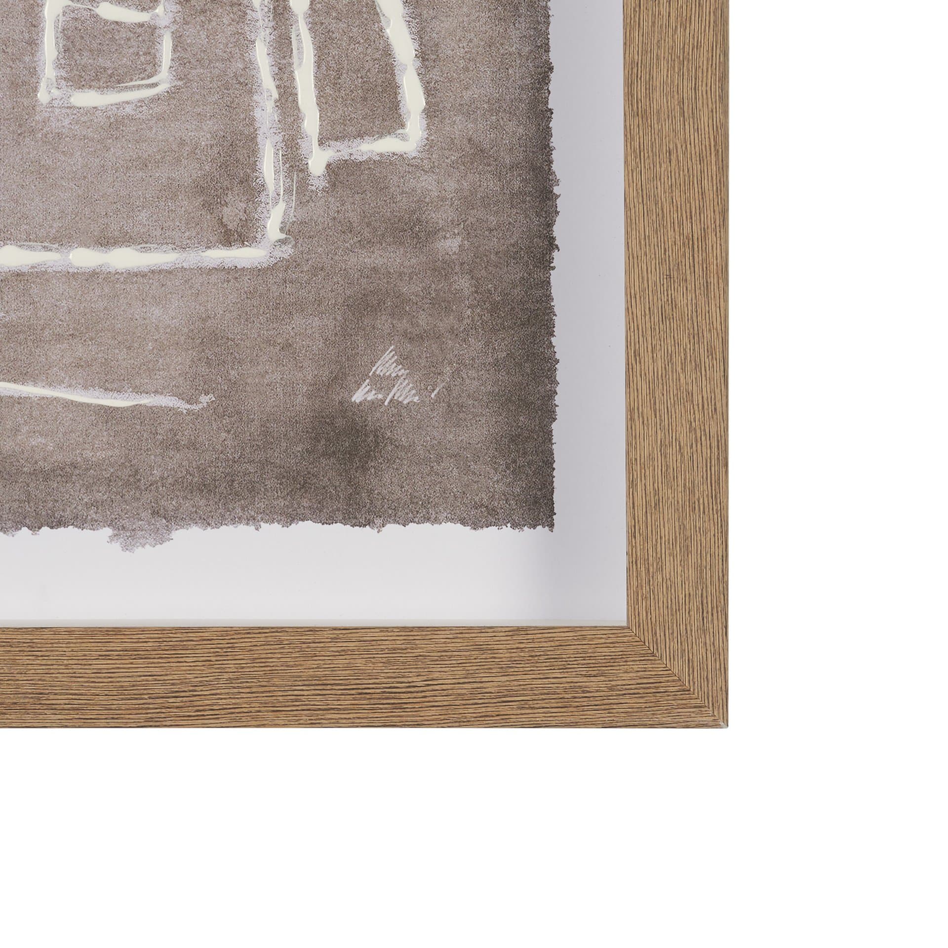 Obscure I by Mercana Studio Hand Embelished Framed Artwork Matted under Glass — product photograph