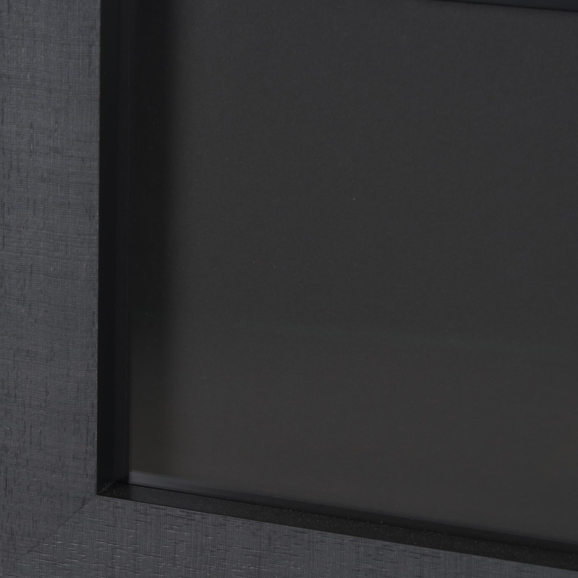 Contrasting Paths I by Studio M a handmade Original Framed 3D Textured Artwork under Glass — product photograph