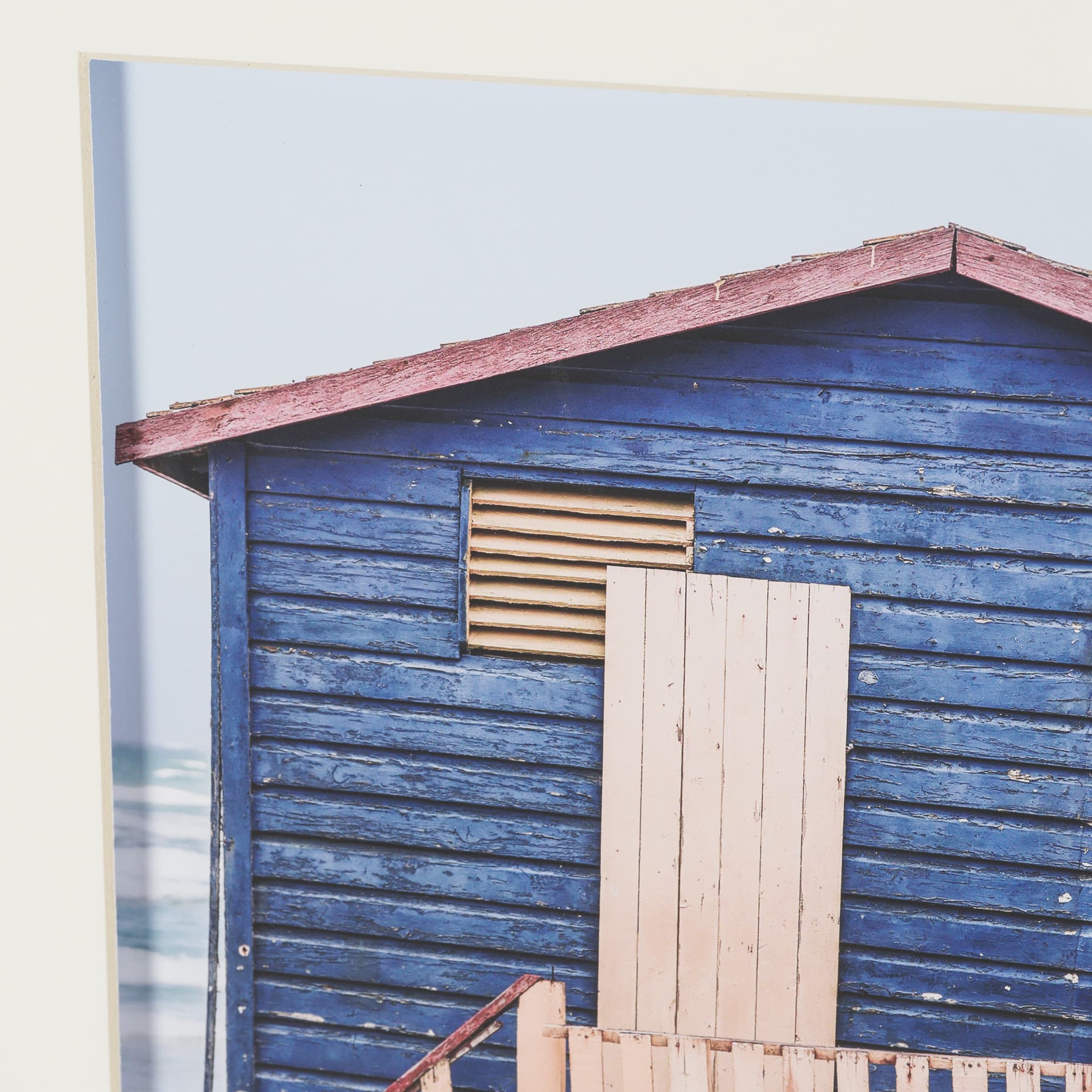 Beachside Retreat by Shot By Clint Framed Photo Print Matted under Glass — product photograph