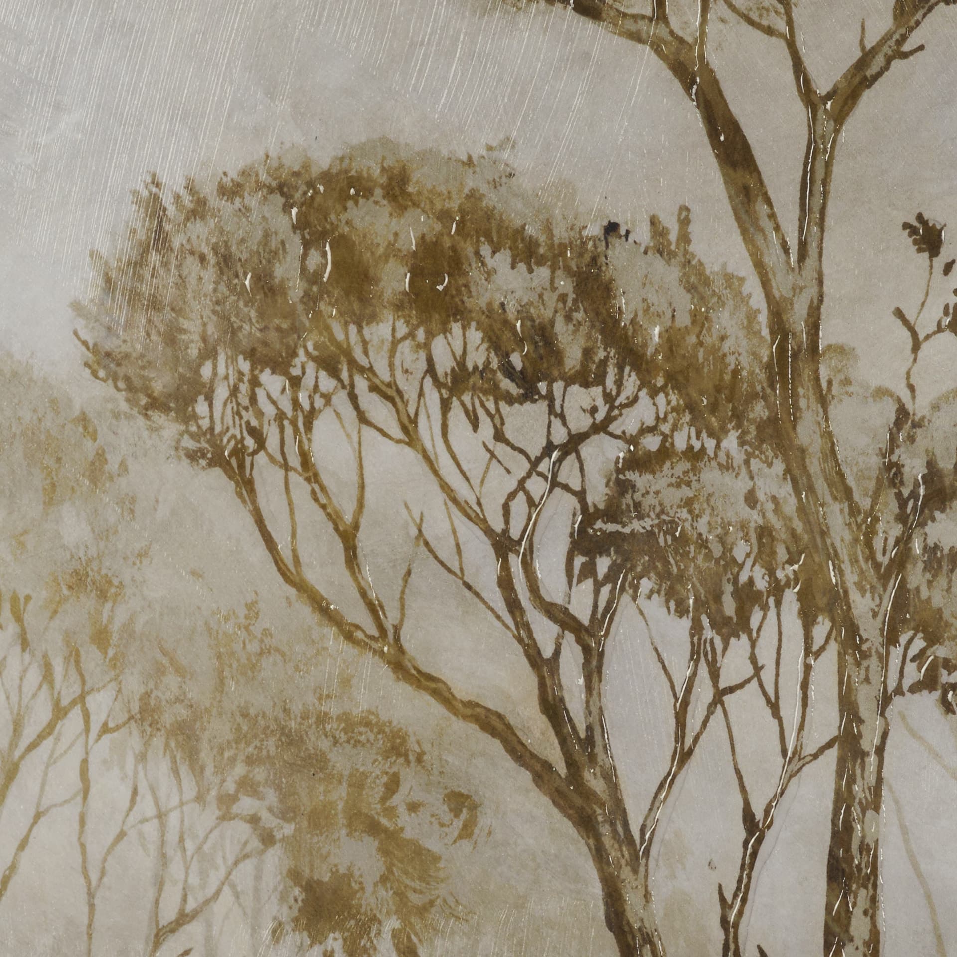 Timeless Vista III by Mercana Studio Hand Embelished Textured Framed Artwork Matted under Glass — product photograph