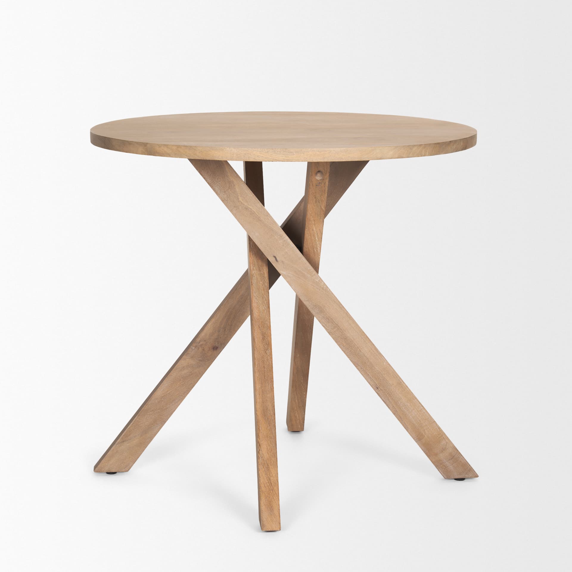 Solana Light Brown Wood Foyer Table — product photograph
