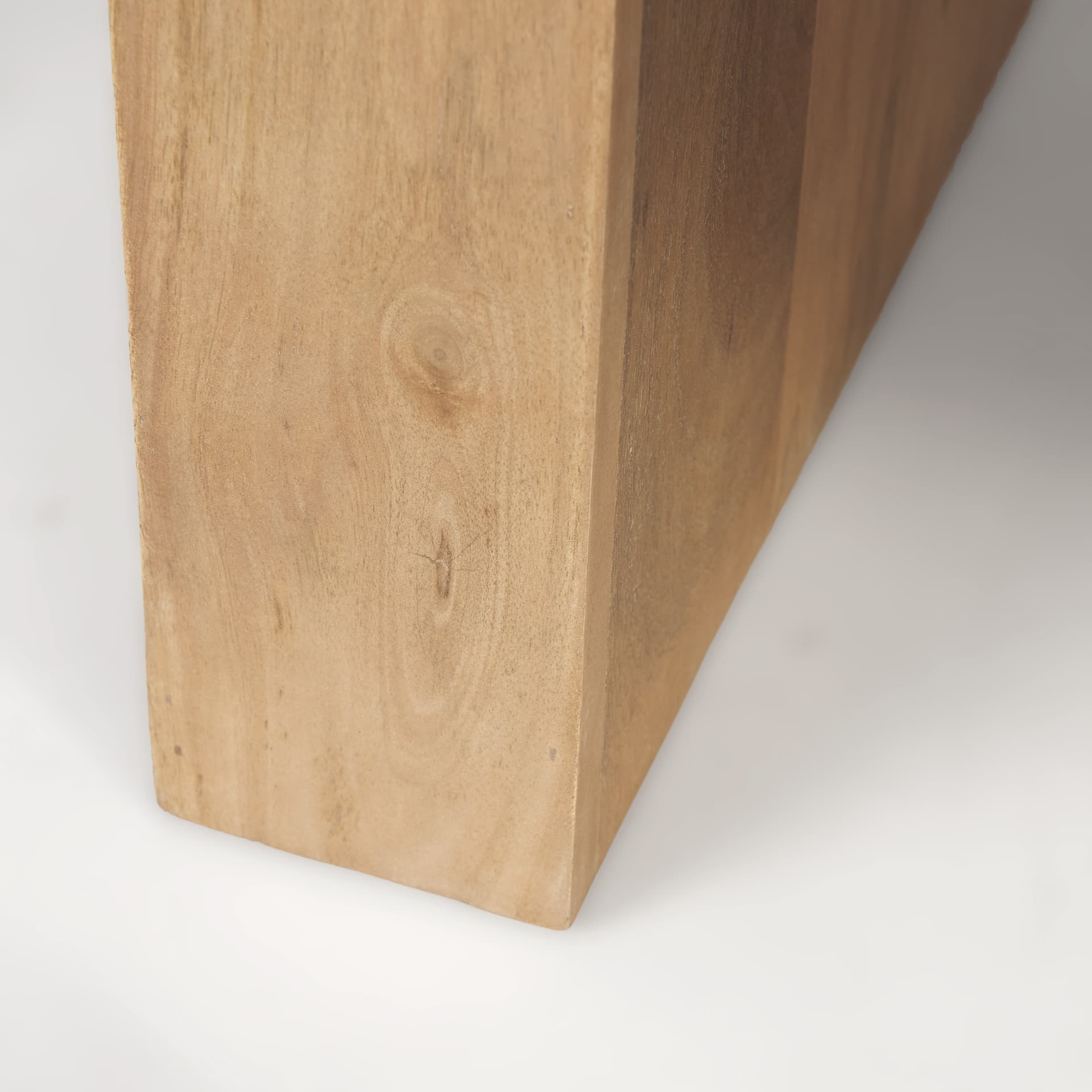 Athelia Light Wood Accent Table — product photograph