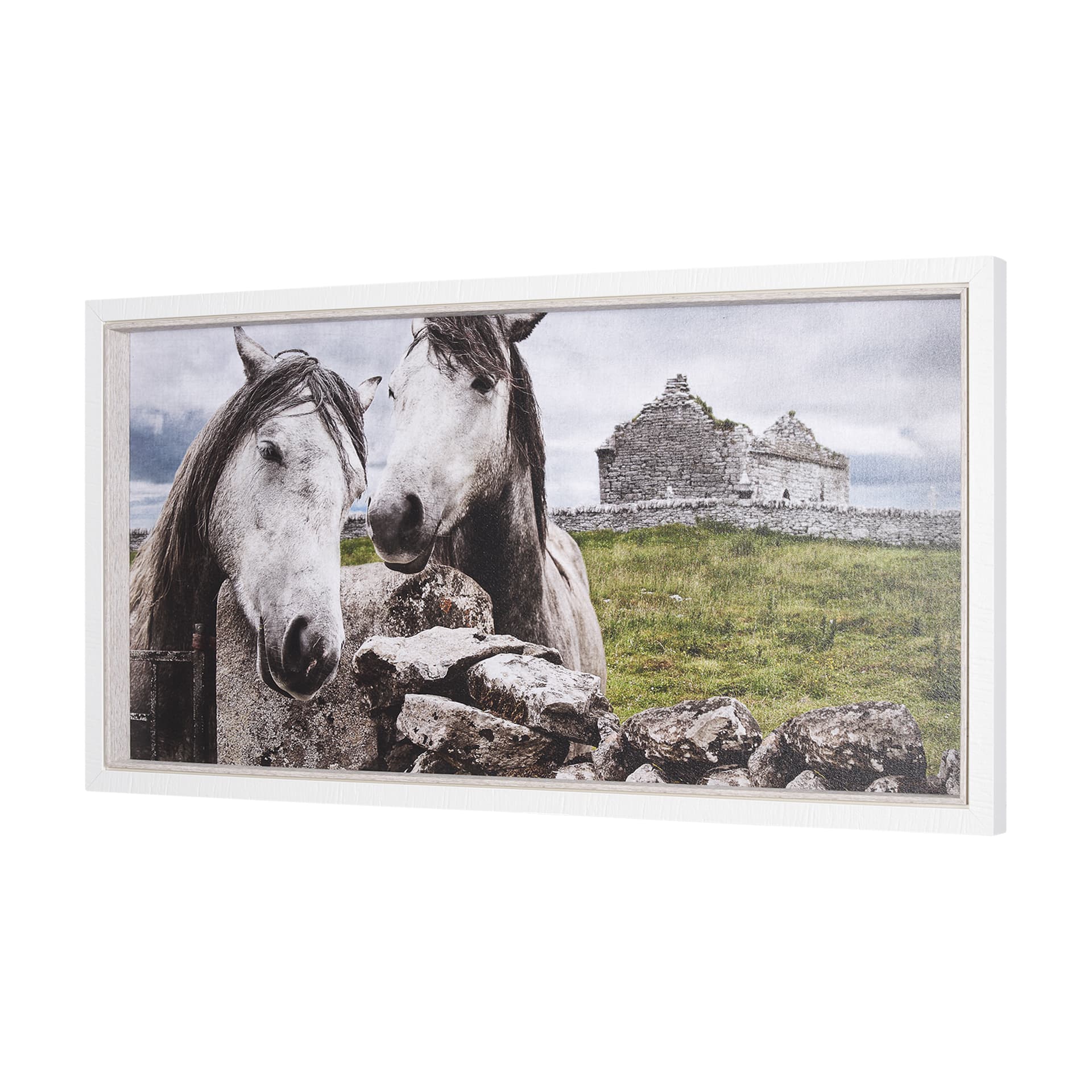 Just Let Me Scratch by Arabella Studios a Hand Embellished Textured Framed Photo Art Print — product photograph