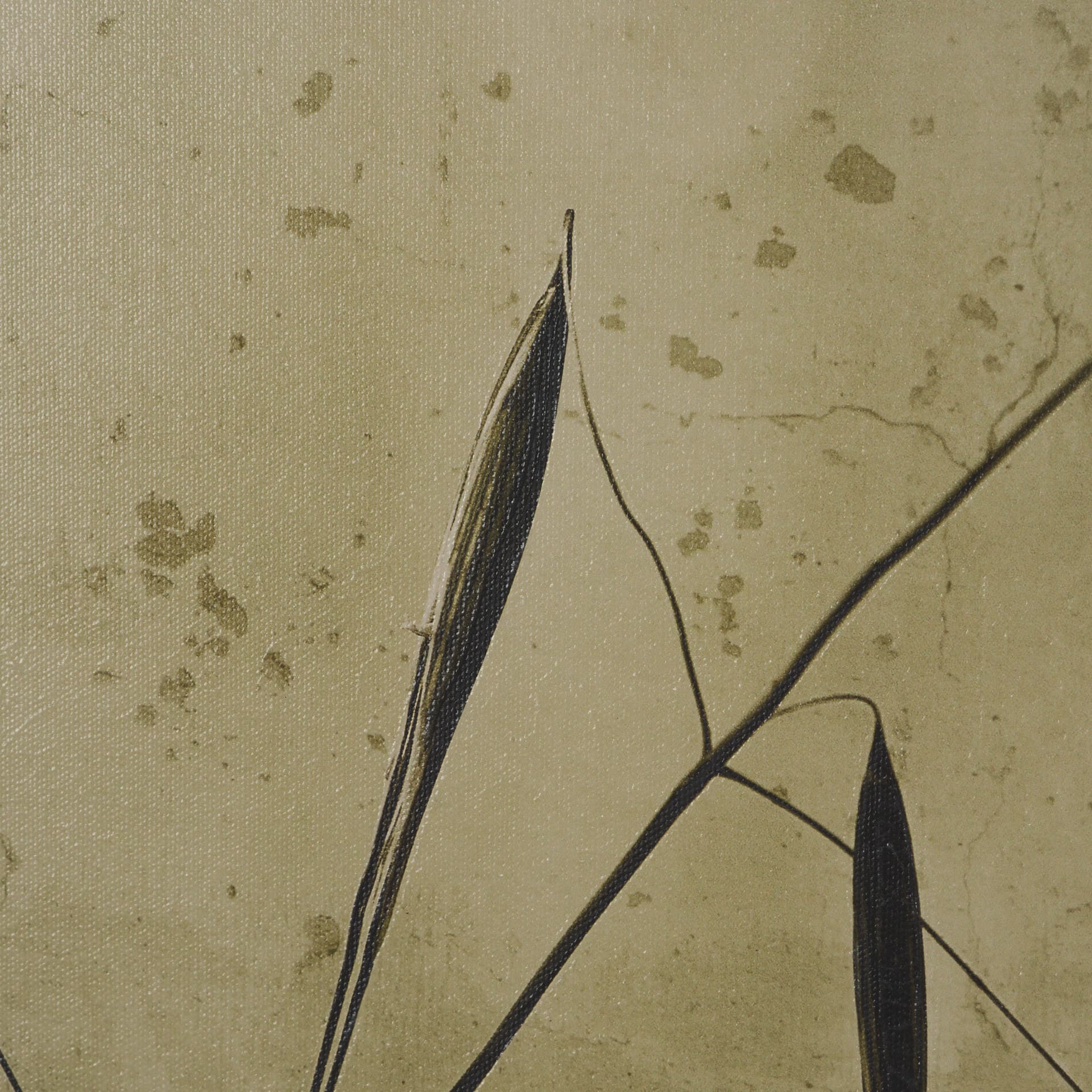 Botany Blades by Michael Banks a Hand Embellished Framed Photo Art Print Matted under Glass — product photograph