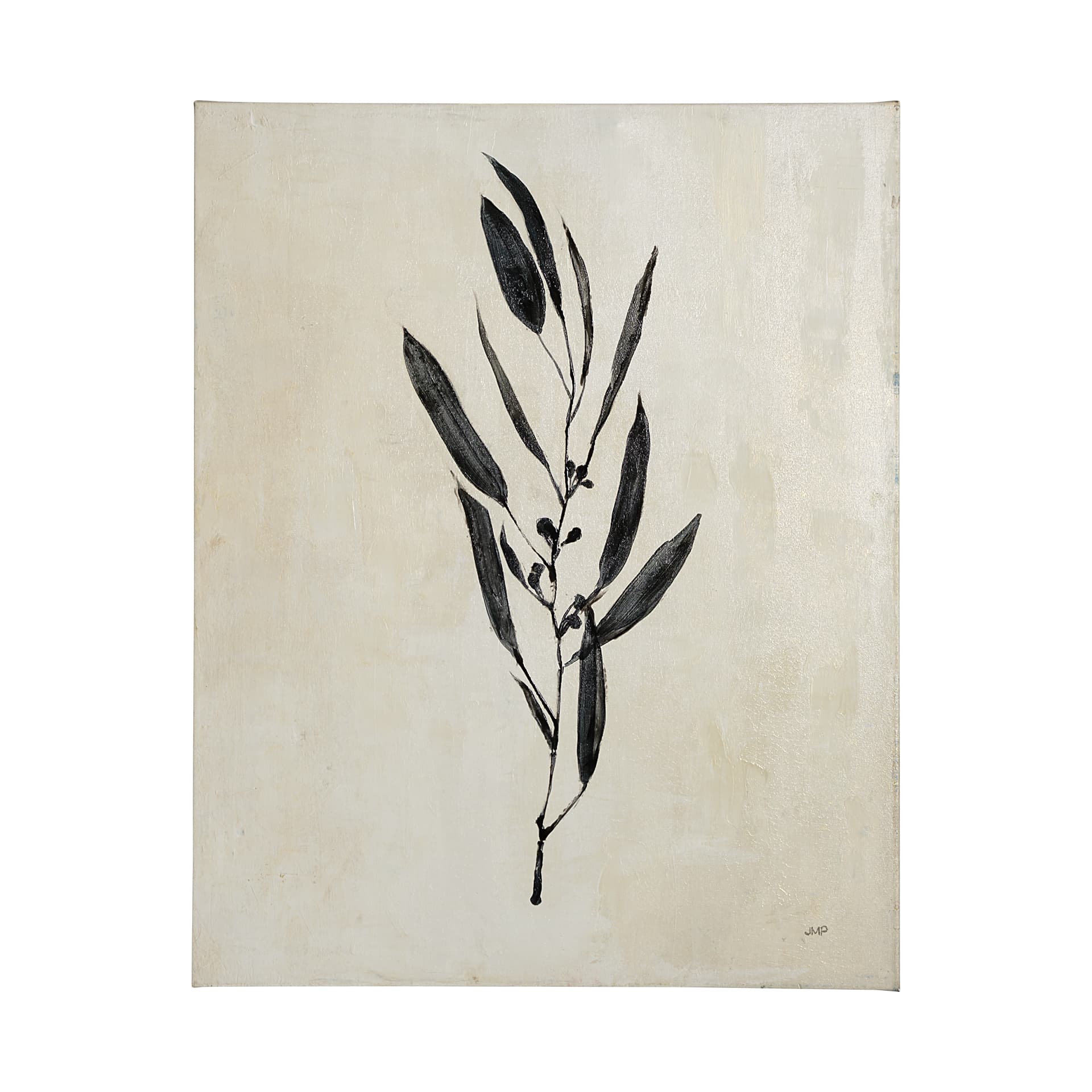 Botanical Study I by Julia Purinton a Hand Embellished Textured Canvas — product photograph