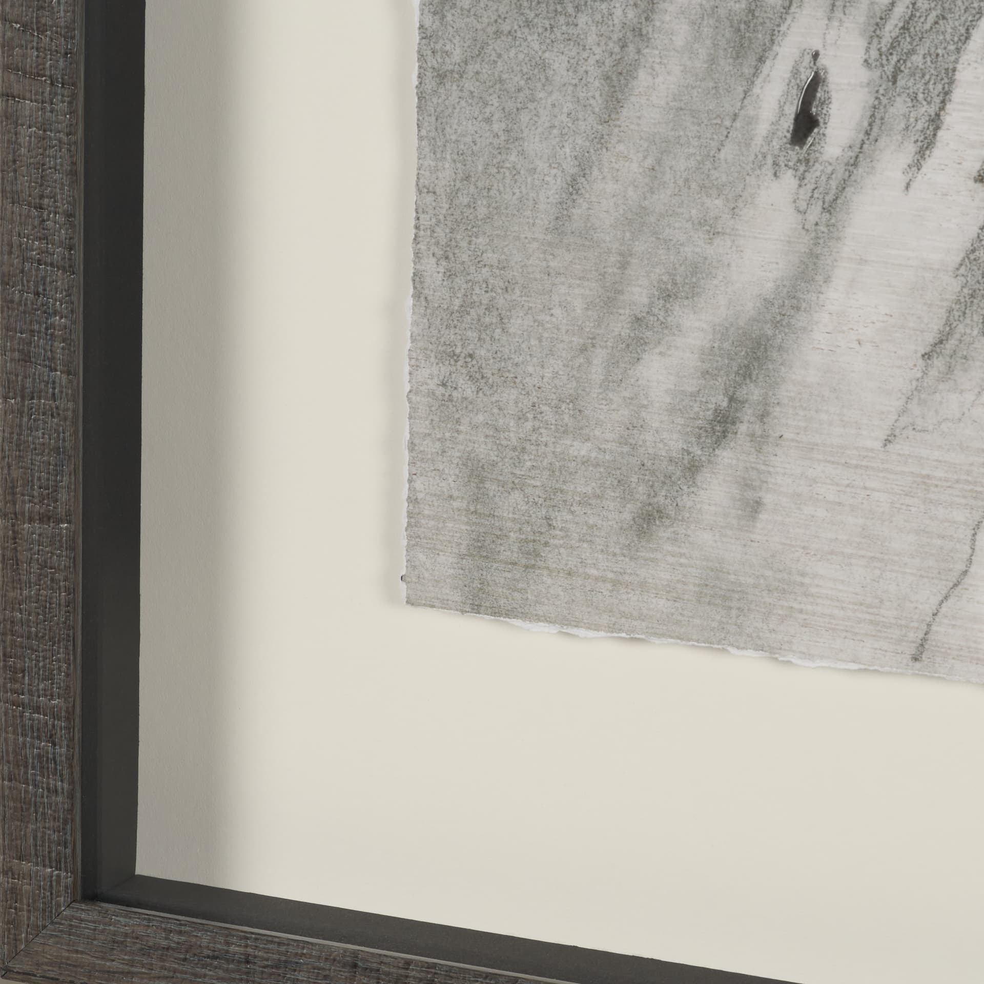 Ponderosa Whisper C by Mercana Studio Hand Embelished Framed Artwork Matted under Glass — product photograph