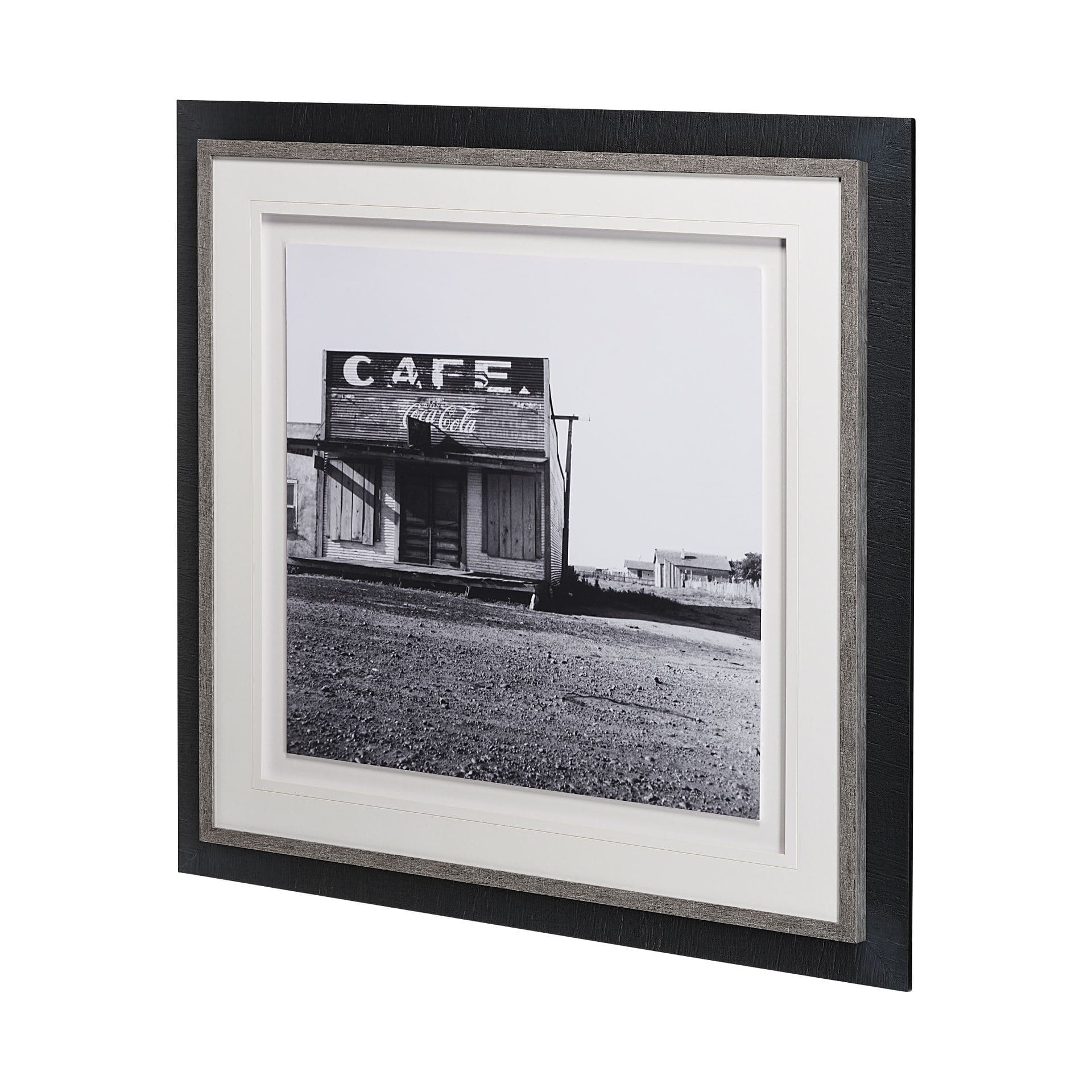 Welcome Back by The Vintage Collection Hand Embellished Textured Framed Art Photo Matted under Glass — product photograph