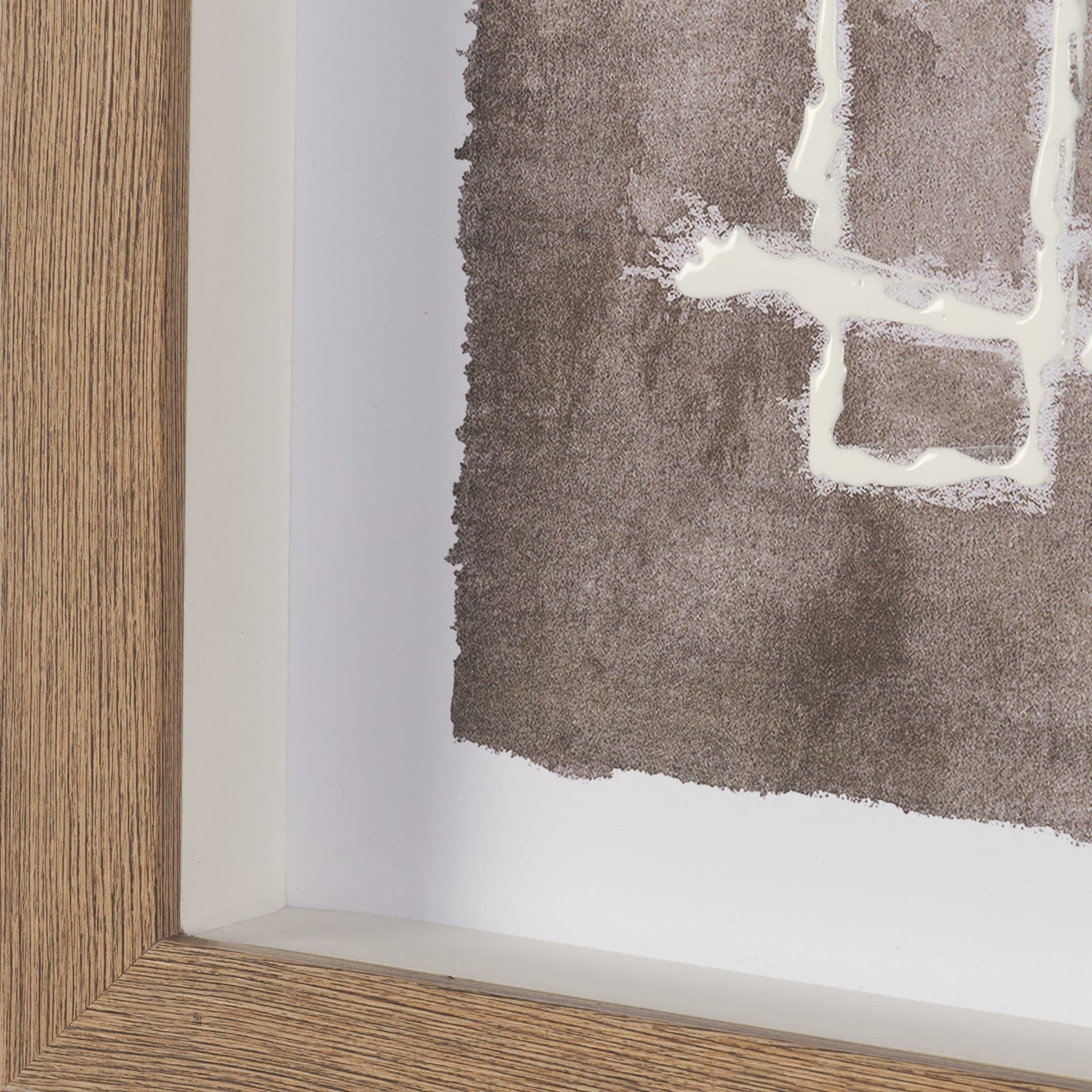 Obscure I by Mercana Studio Hand Embelished Framed Artwork Matted under Glass — product photograph
