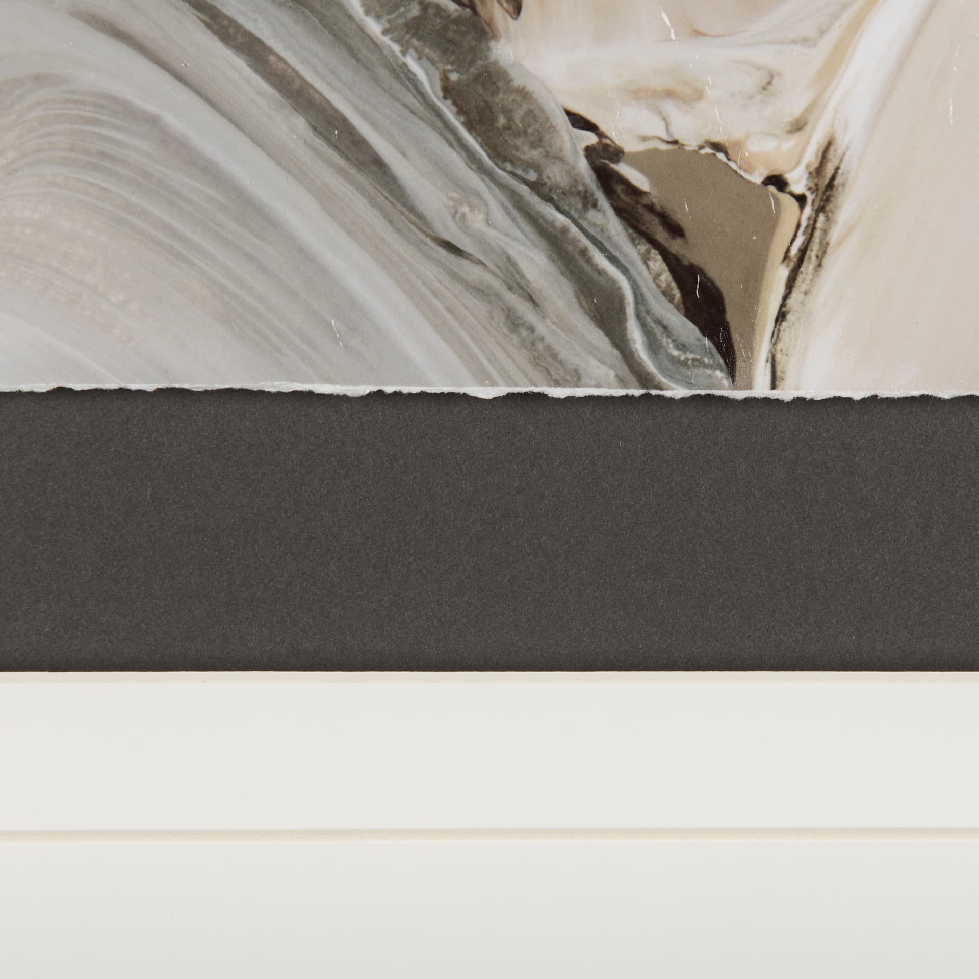 Harmonic I by Mercana Studio a Hand Embellished Textured Framed Art Print Matted under Glass — product photograph