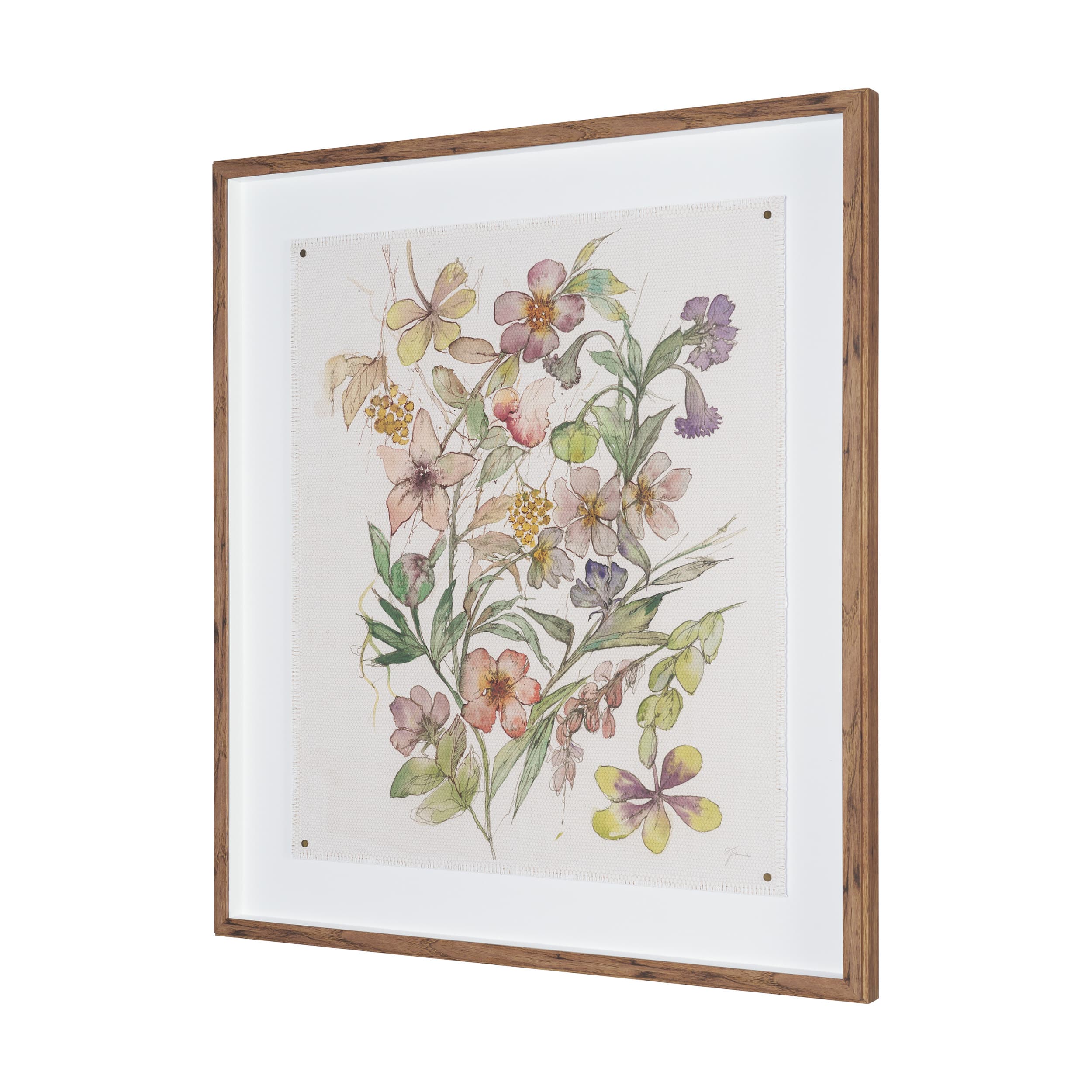 Atelier des Fleurs III by Mercana Studio Framed Artwork Matted under Glass — product photograph
