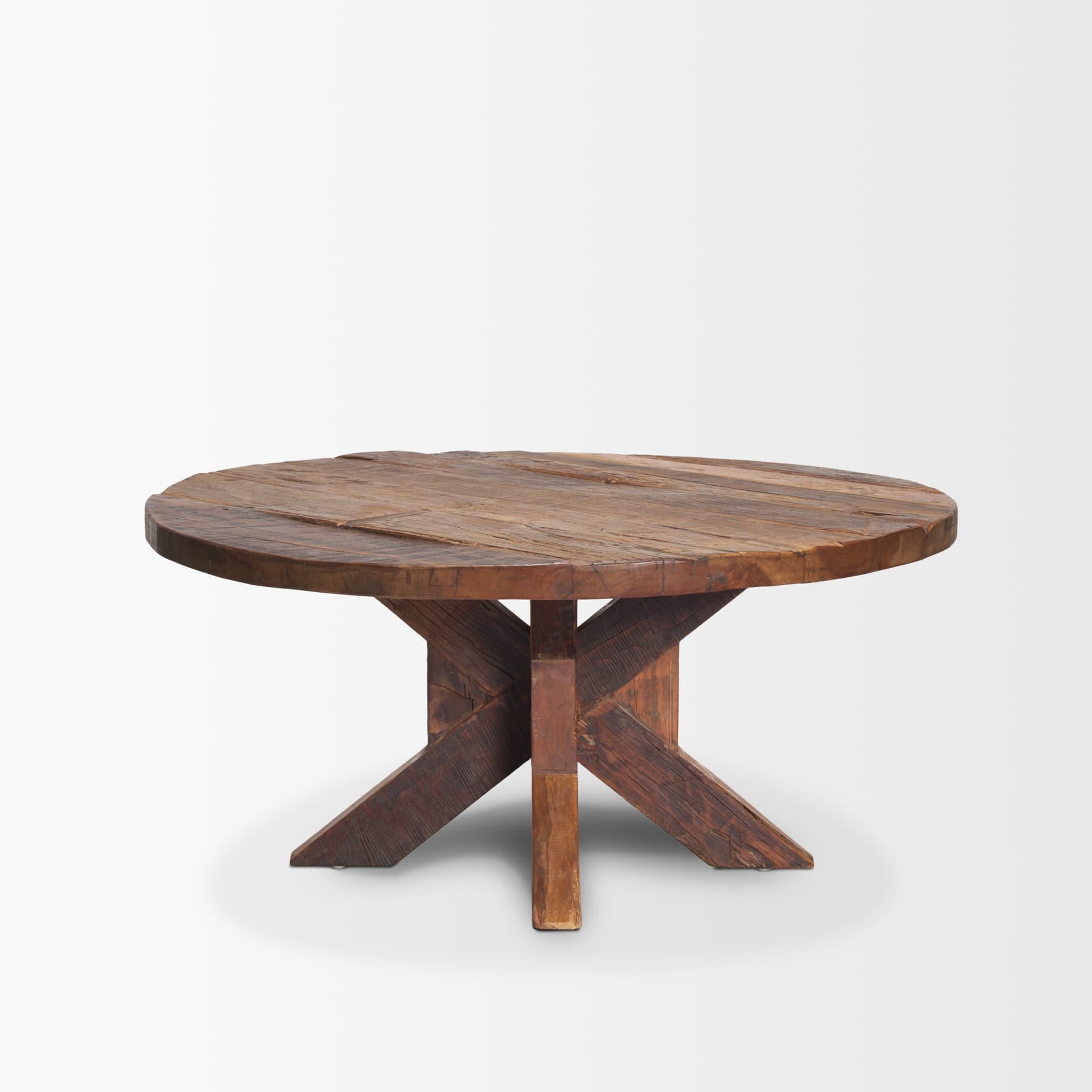 Heidi Reclaimed Brown Wooden Coffee Table — product photograph
