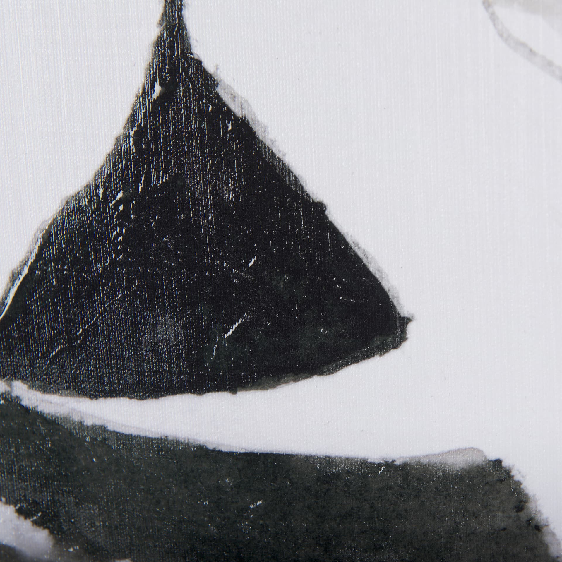 Rain of Leaf II by Mercana Studio a Hand Embellished Textured Framed Canvas — product photograph