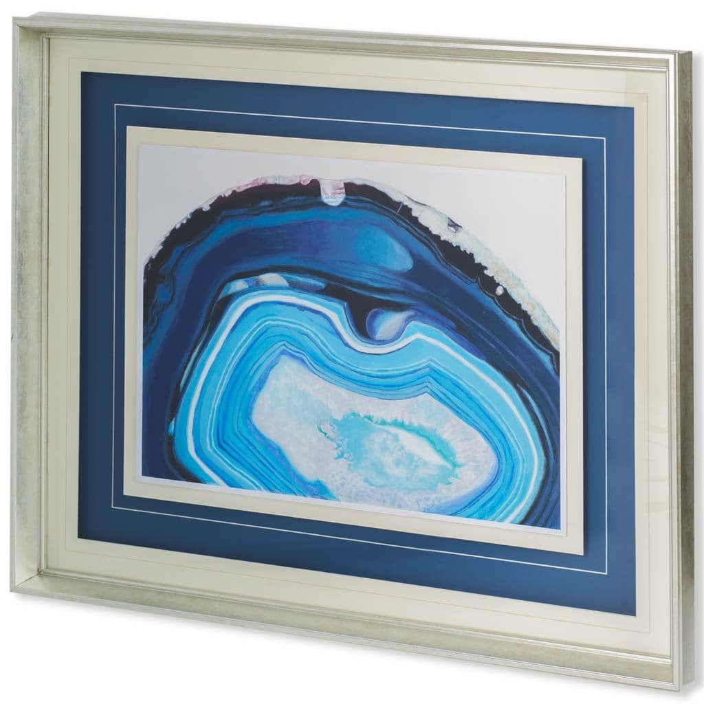 Agate Studies I by Naomi McCavitt a Framed Art Print Matted under Glass — product photograph