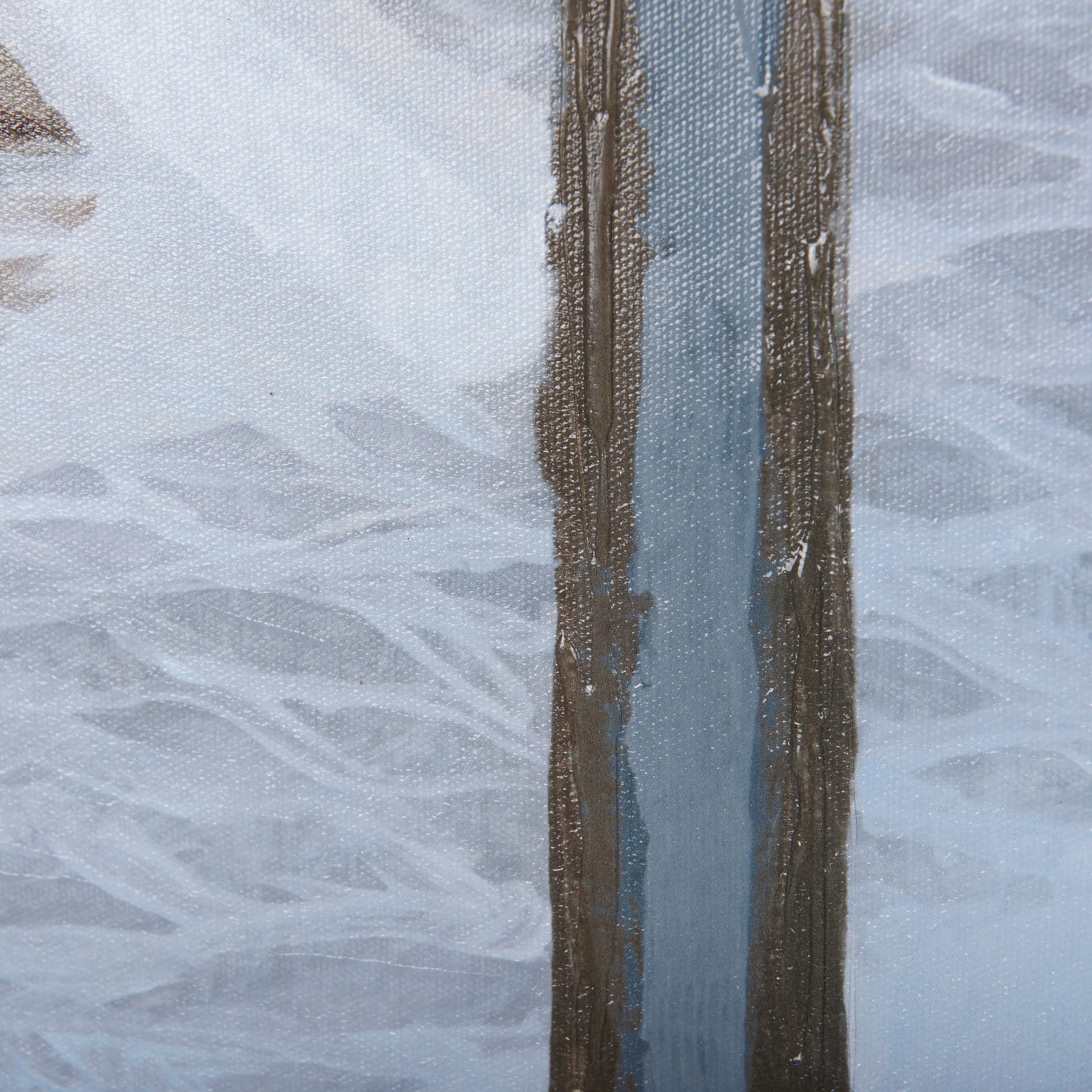 Windy Day by Mercana Studio a Hand Embellished Textured Framed Canvas — product photograph