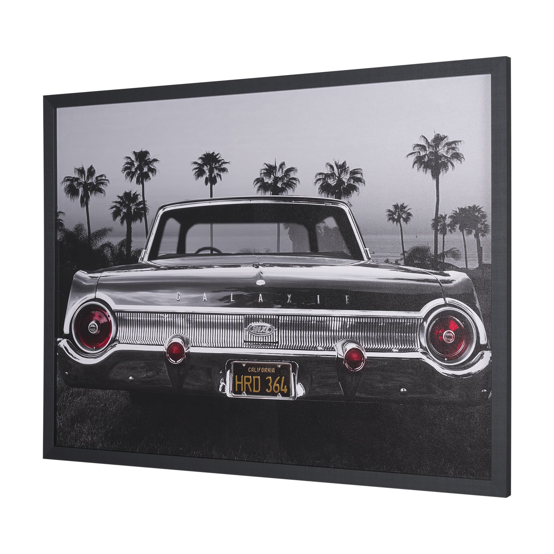 Ford Galaxy 500XL by Larry Butterworth a Hand Embellished Framed Photo Art Print — product photograph