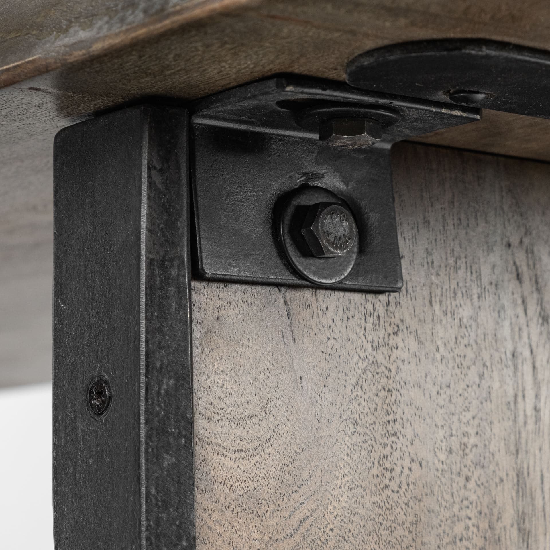 Ledger II 70L x 17W x 30H Live-Edge Wooden Brown Console Table — product photograph