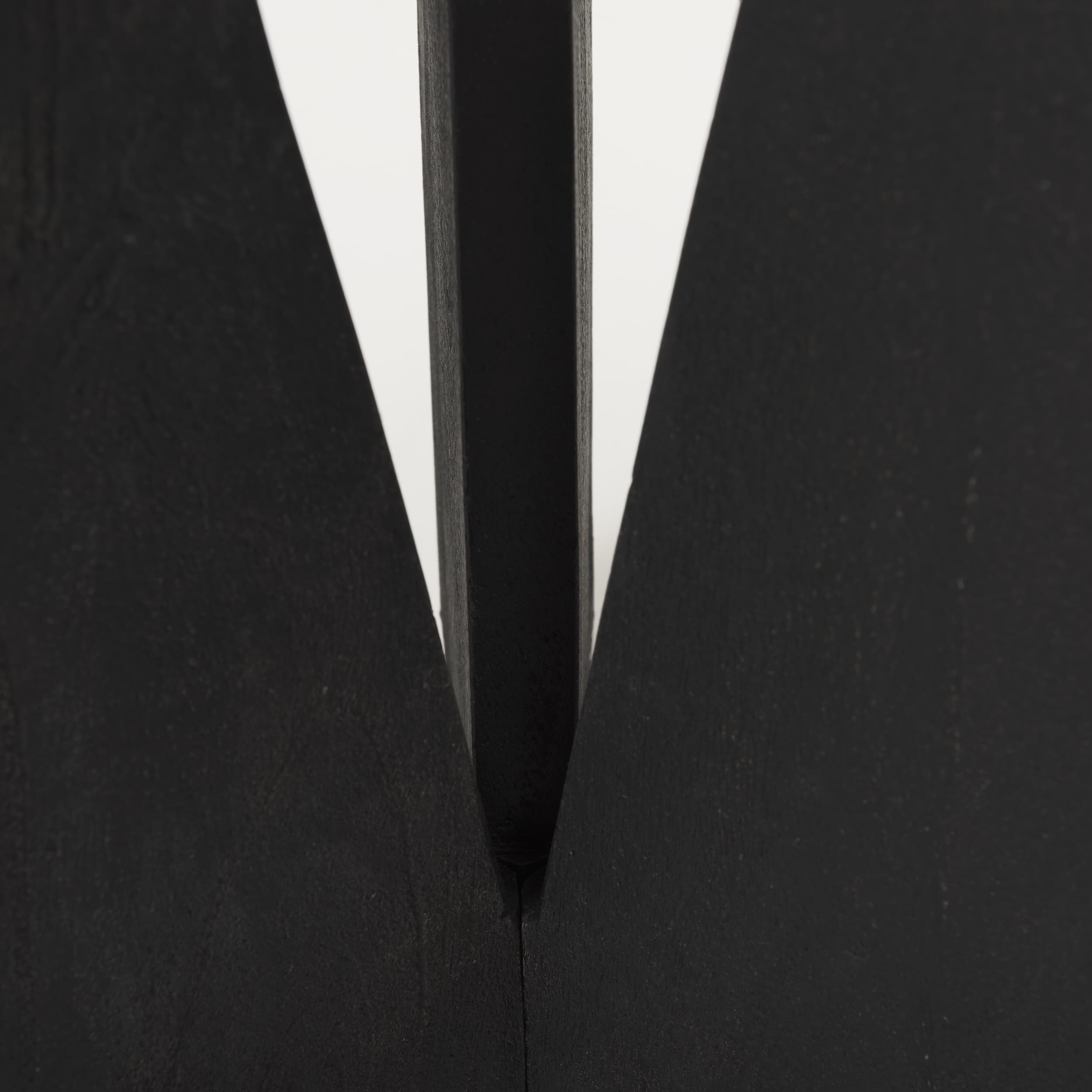 Mattius Black Wood Accent Table — product photograph