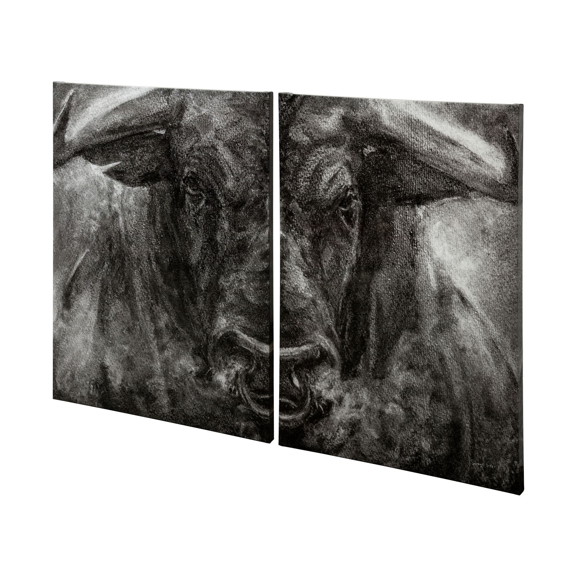 Ringo by Mercana Studio a High-Gloss Epoxy Finish Canvas — product photograph
