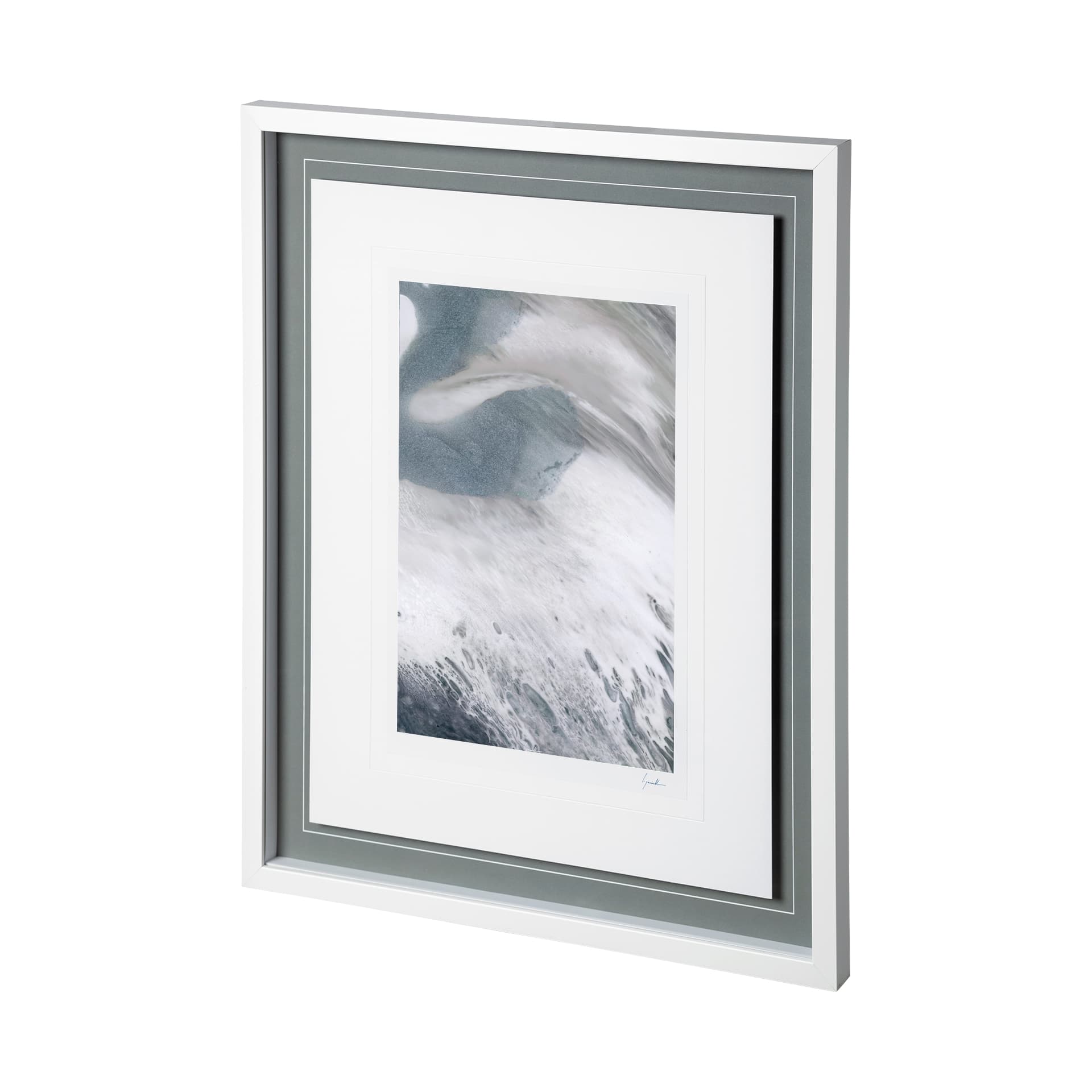 Are One III by Mercana Studio a Framed Art Print Matted under Glass — product photograph