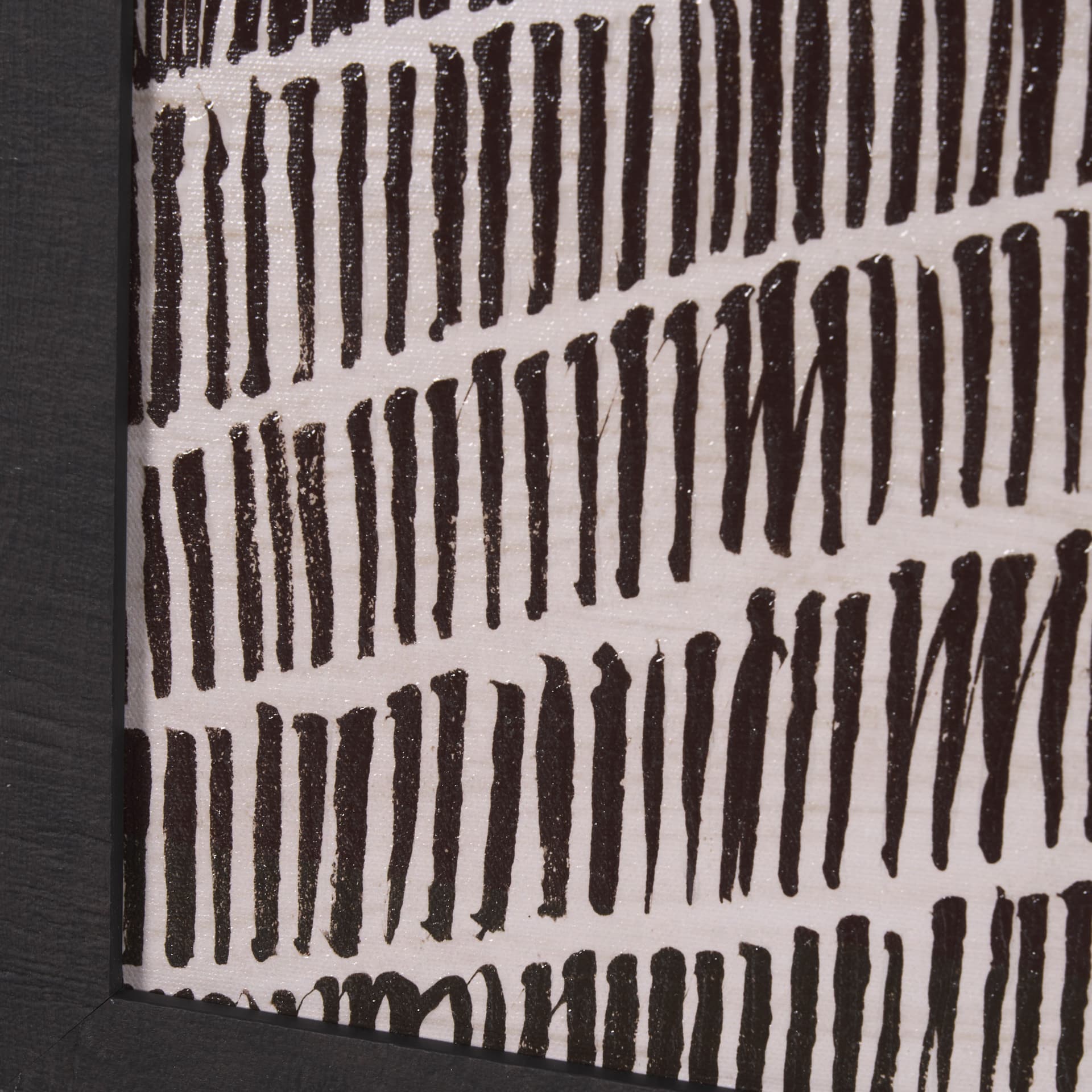Delineation I by Mercana Studio a Hand Embelished Textured Framed Art Print — product photograph